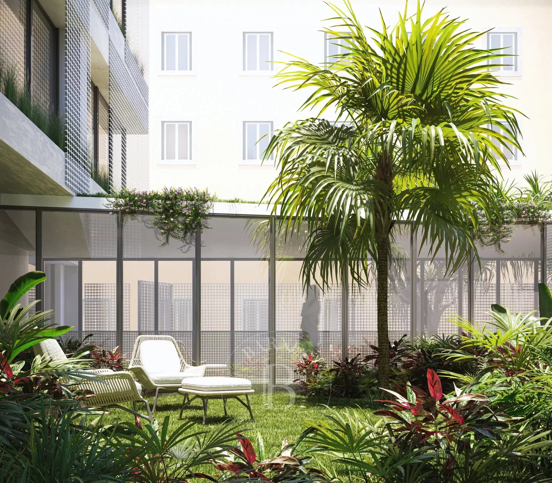 Condominium with pool and garden near Av. da Liberdade