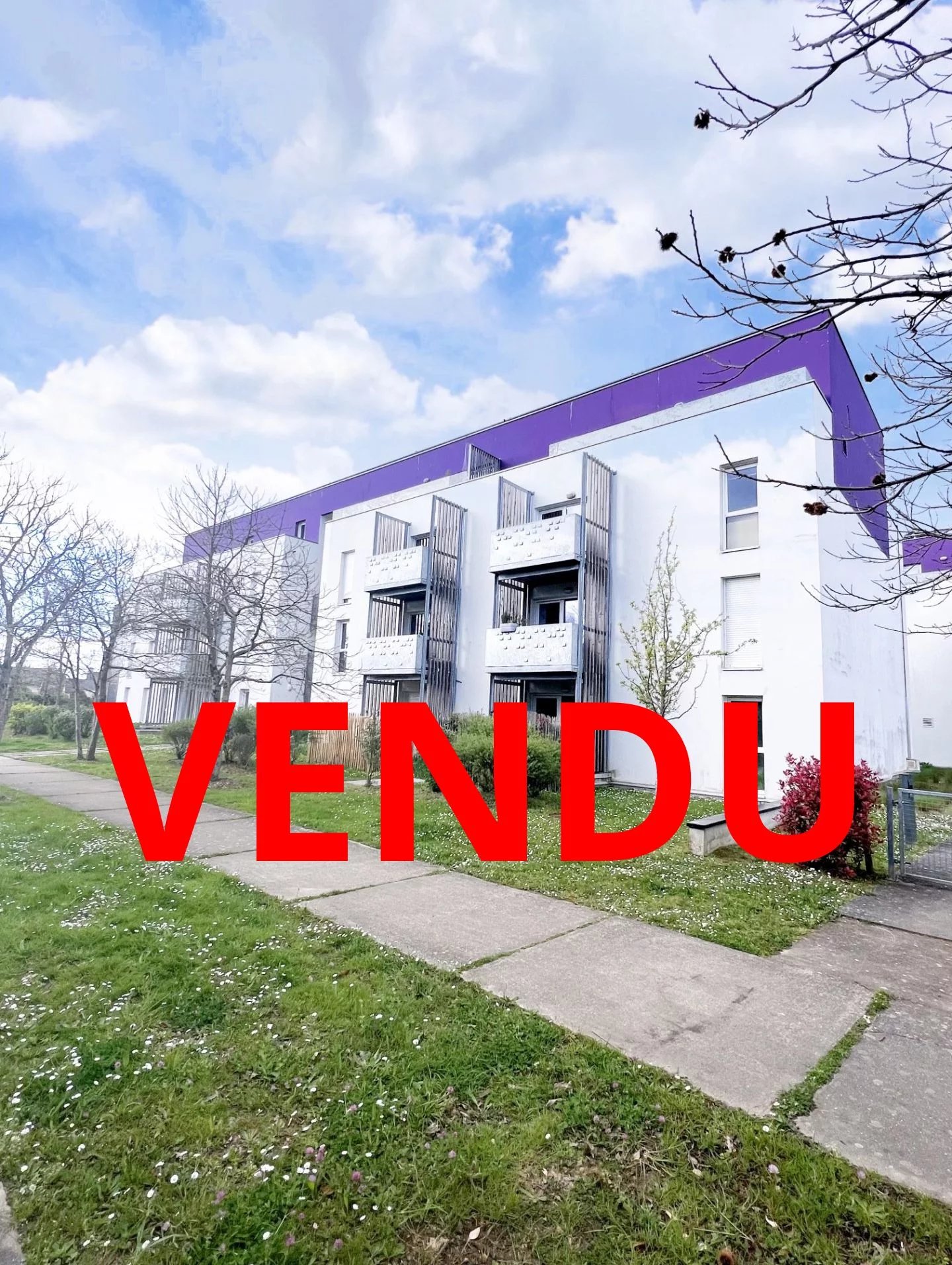 Saint-Herblain Solvardière Appartement 2 pièces de 48m²