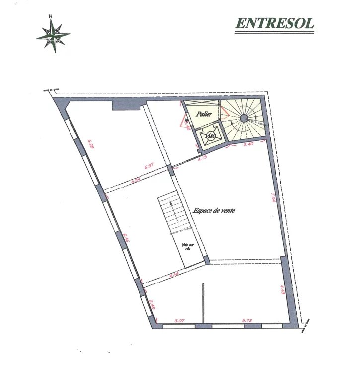 LOCAL COMMERCIAL - LOYER PUR - EMPLACEMENT EXCEPTIONNEL