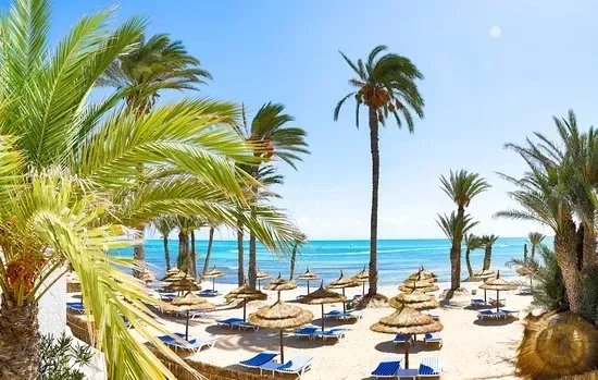 Frontline beach hotel for sale in Djerba