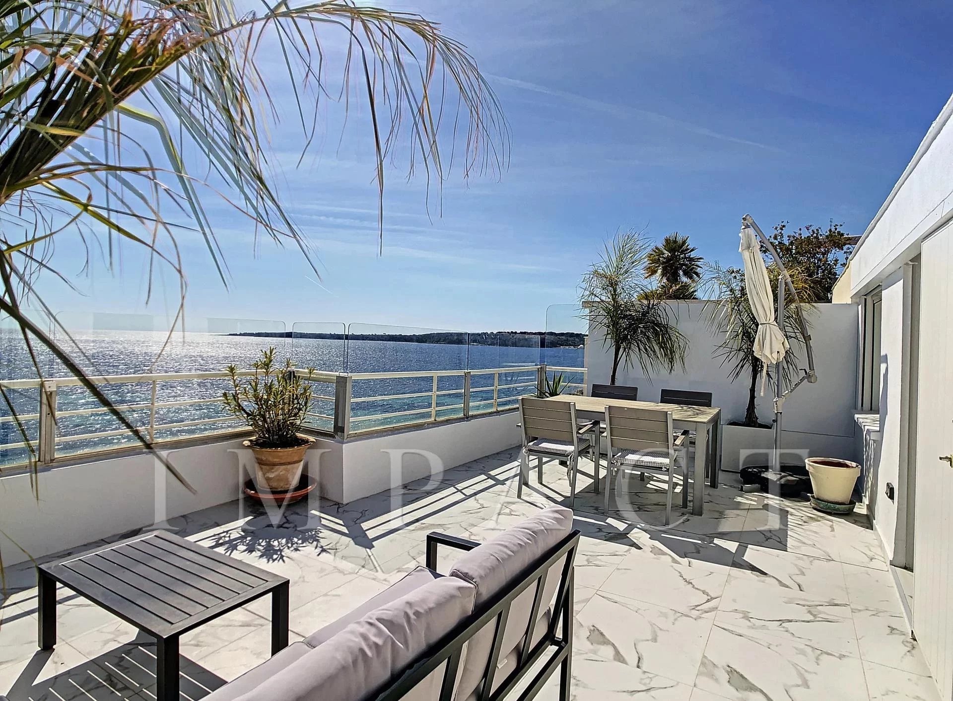 Cannes Palm Beach sea view Penthouse for rent