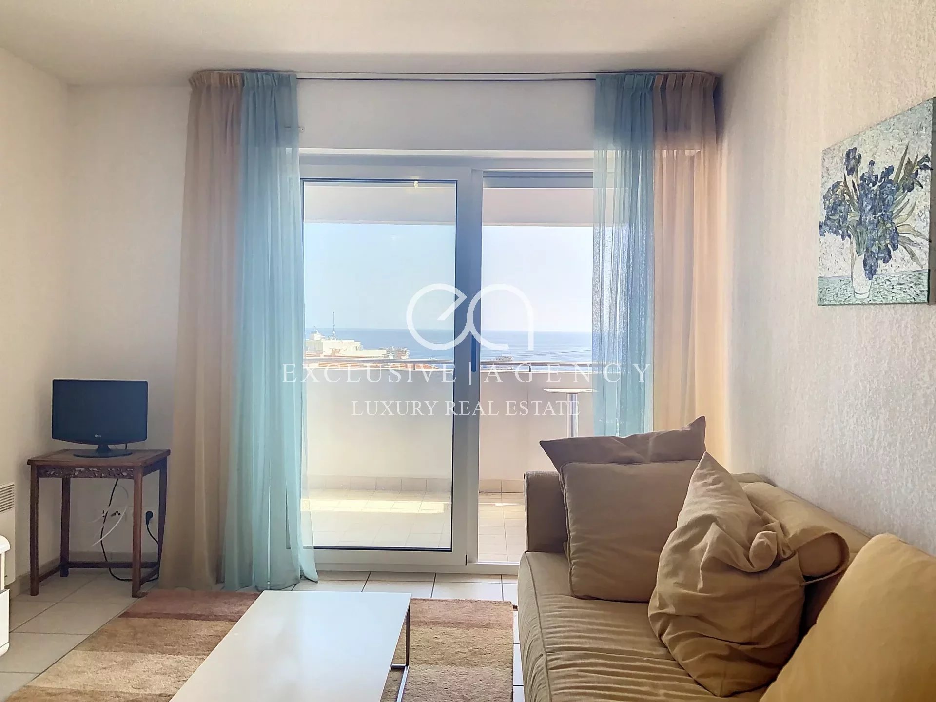 Apartment mit Meerblick in Beausoleil- 10 min zu Fuss von Monaco