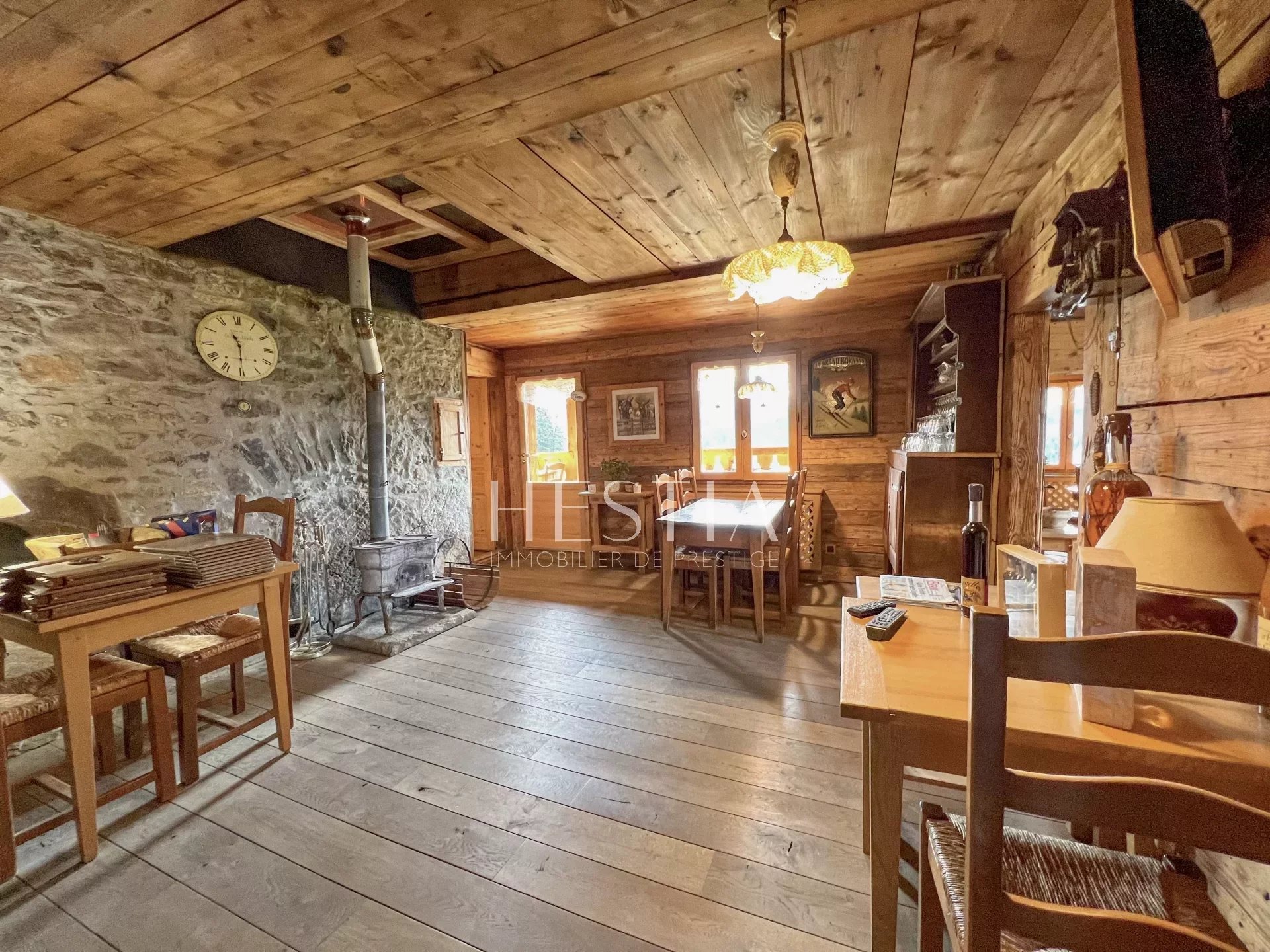 Restaurant en bordure des pistes de Ski