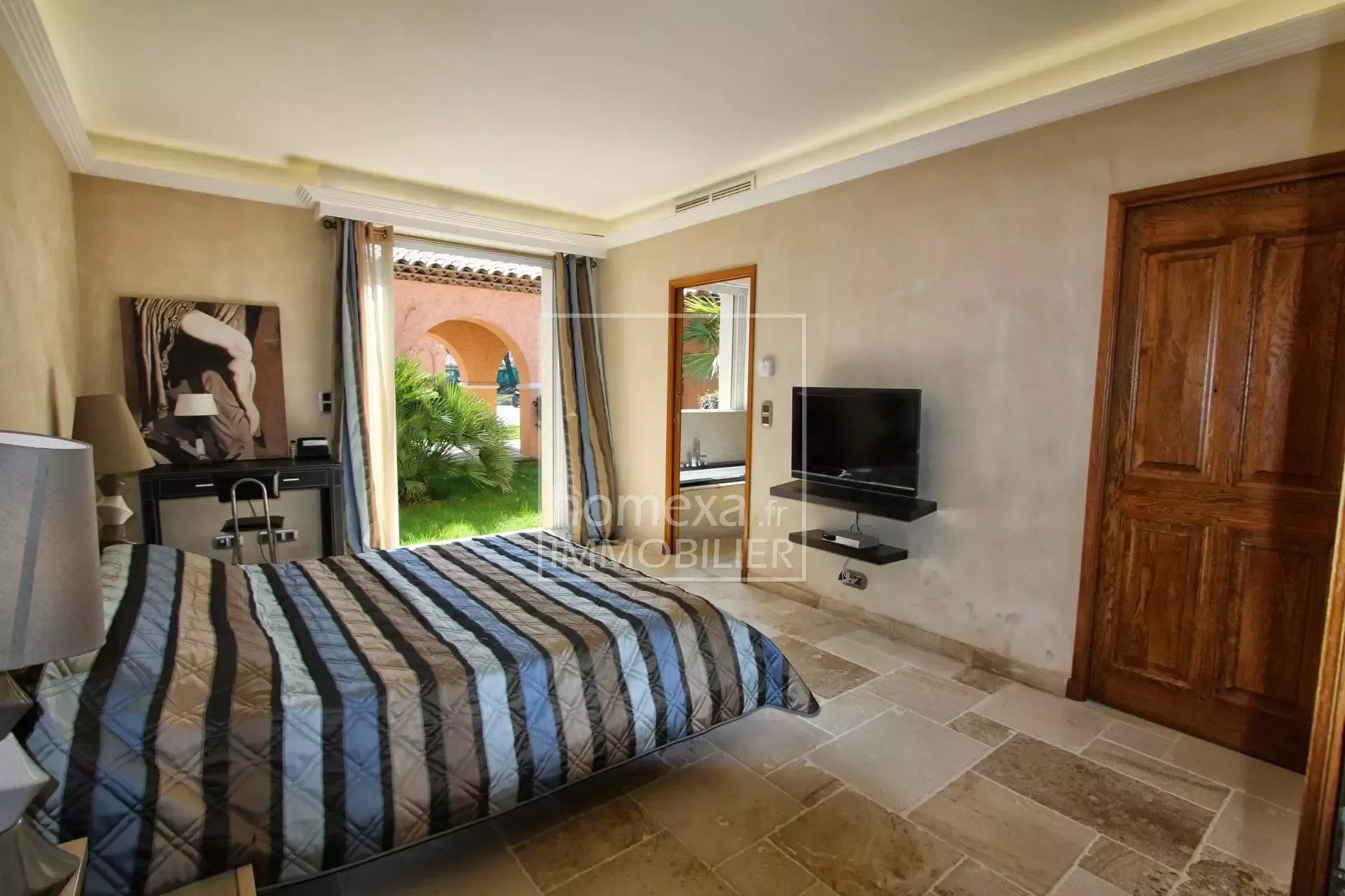 location villa luxe mougins : chambre