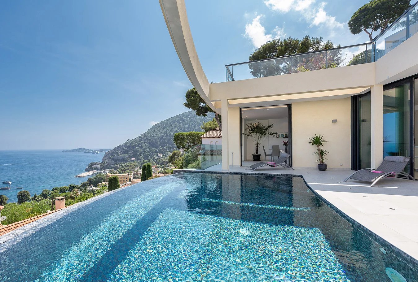 Contemporary Holiday Villa Rental in Eze France