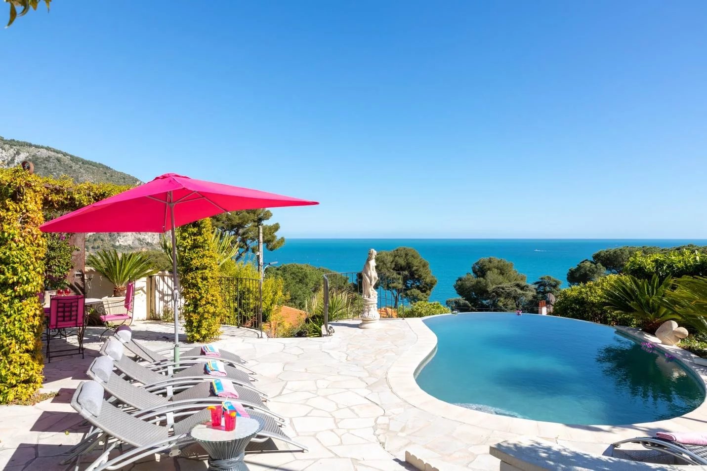 Provencal Holiday Villa Rental in Eze France