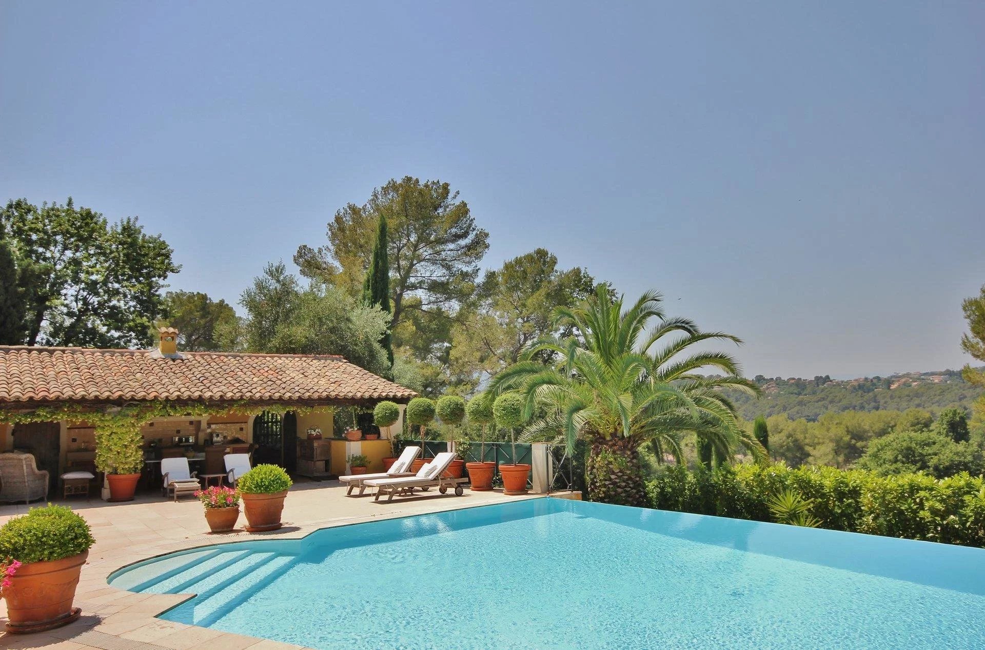 Belle villa provençale avec vaste jardin et piscine