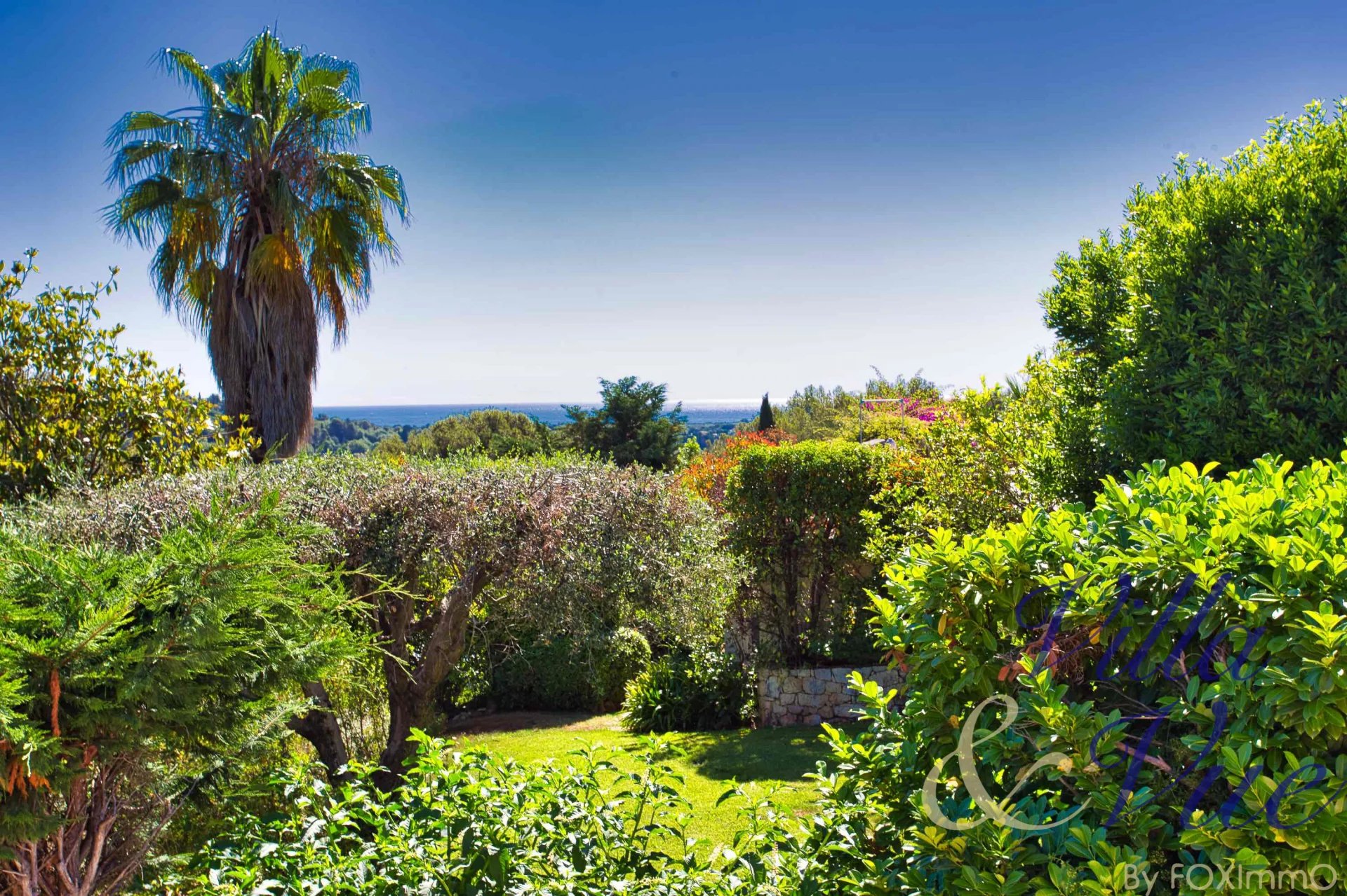 Costa Azzurra Biot vista mare casa molto tranquilla 5/6 PC, 280 m2 + grande appartamento