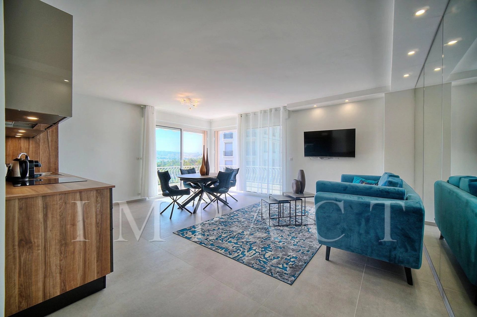 Seasonal rental - Cannes - Pointe Croisette - Modern apartment sea view