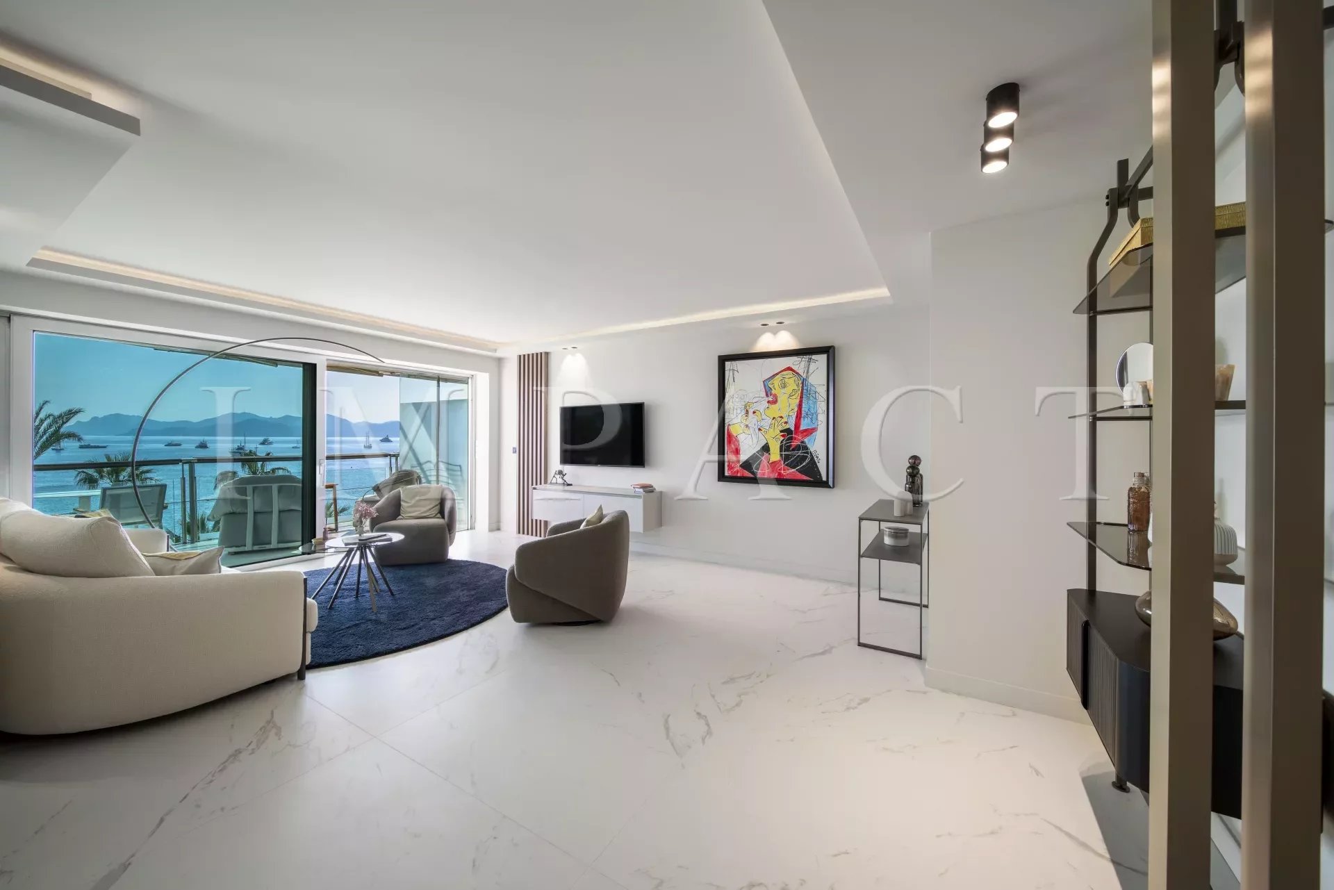 Seasonal rental - Cannes Croisette - Contemporary apartment sea view