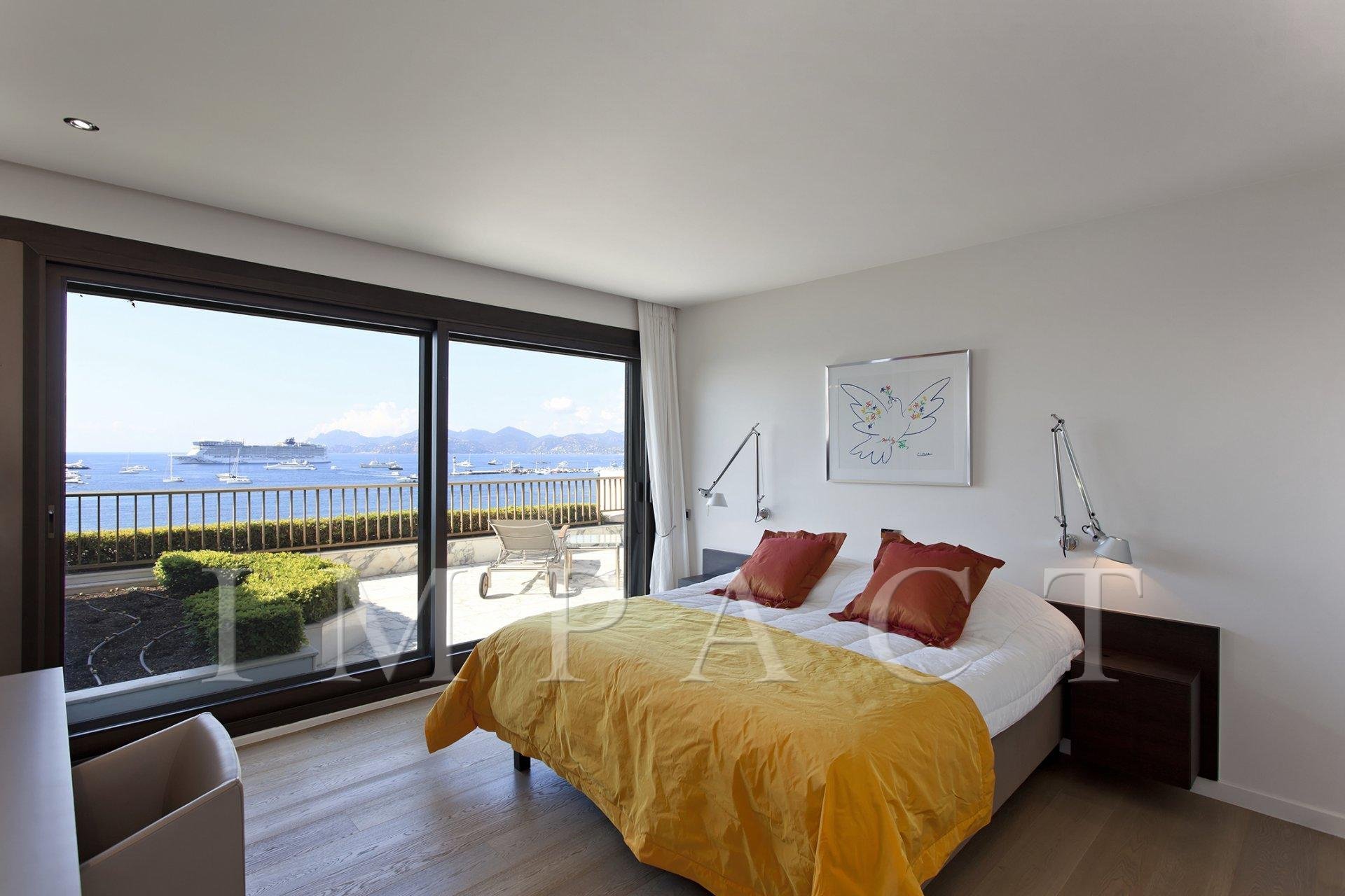 Superbe Penthouse sur la  Croisette à Louer, vue panoramic sur la baie de Cannes