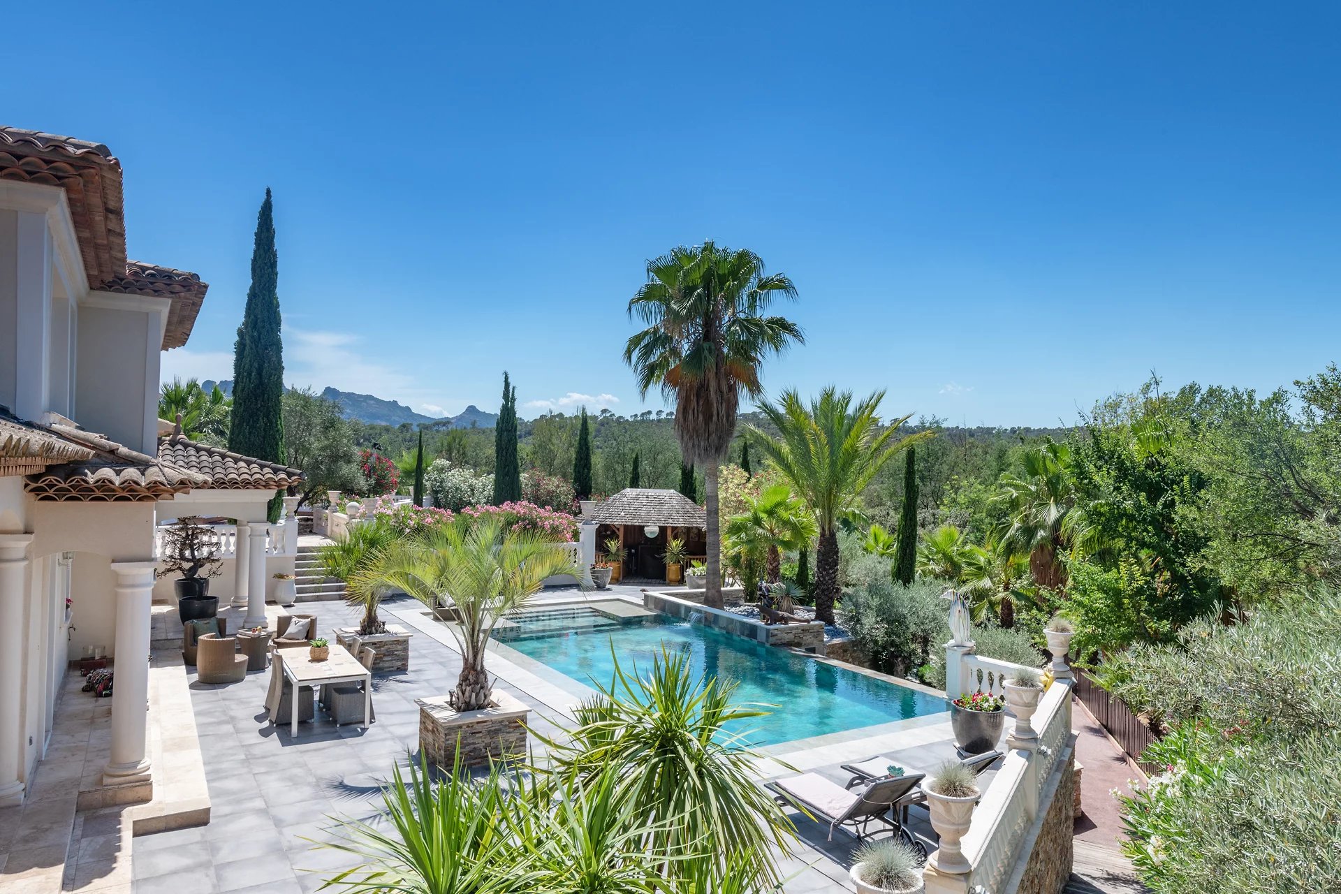 VILLA ON LAND OF 1 HECTARE with Pond and  Swimming Pool SOUTH OF FRANCE