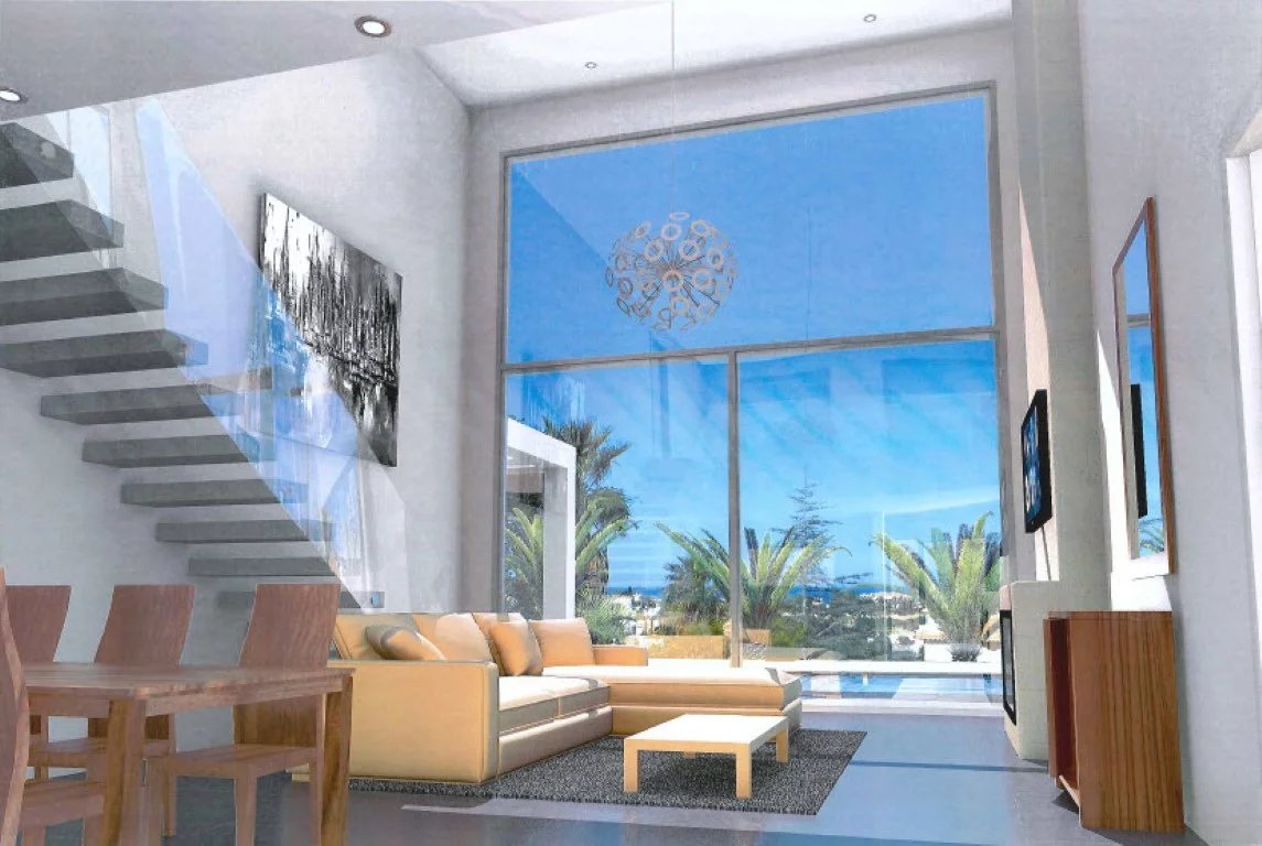 Modern nieuwbouwproject te koop in Javea met zeezicht