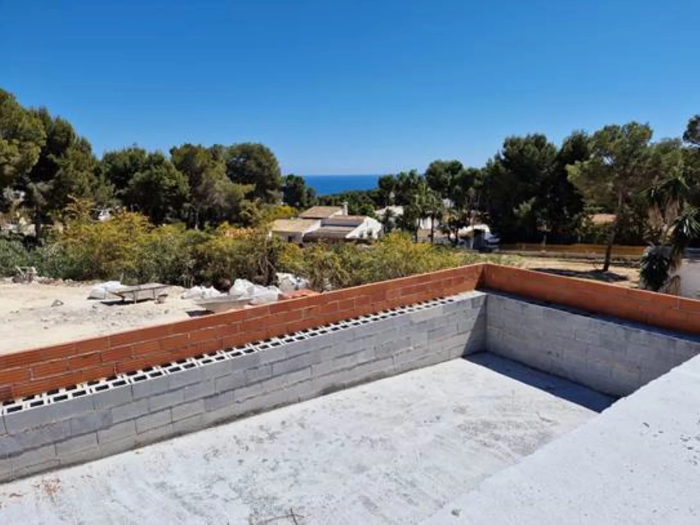 Villa moderne avec vue mer à vendre à Moraira