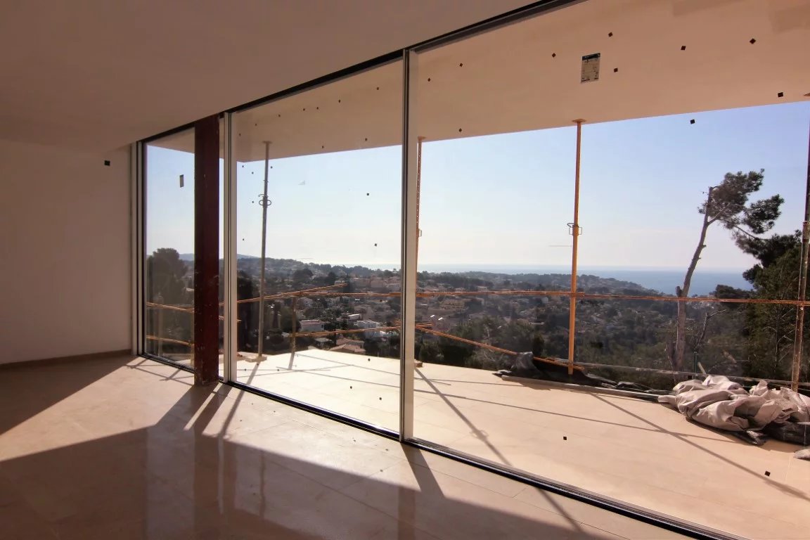 Villa moderne de nouvelle construction avec vue sur la mer à vendre à Benissa