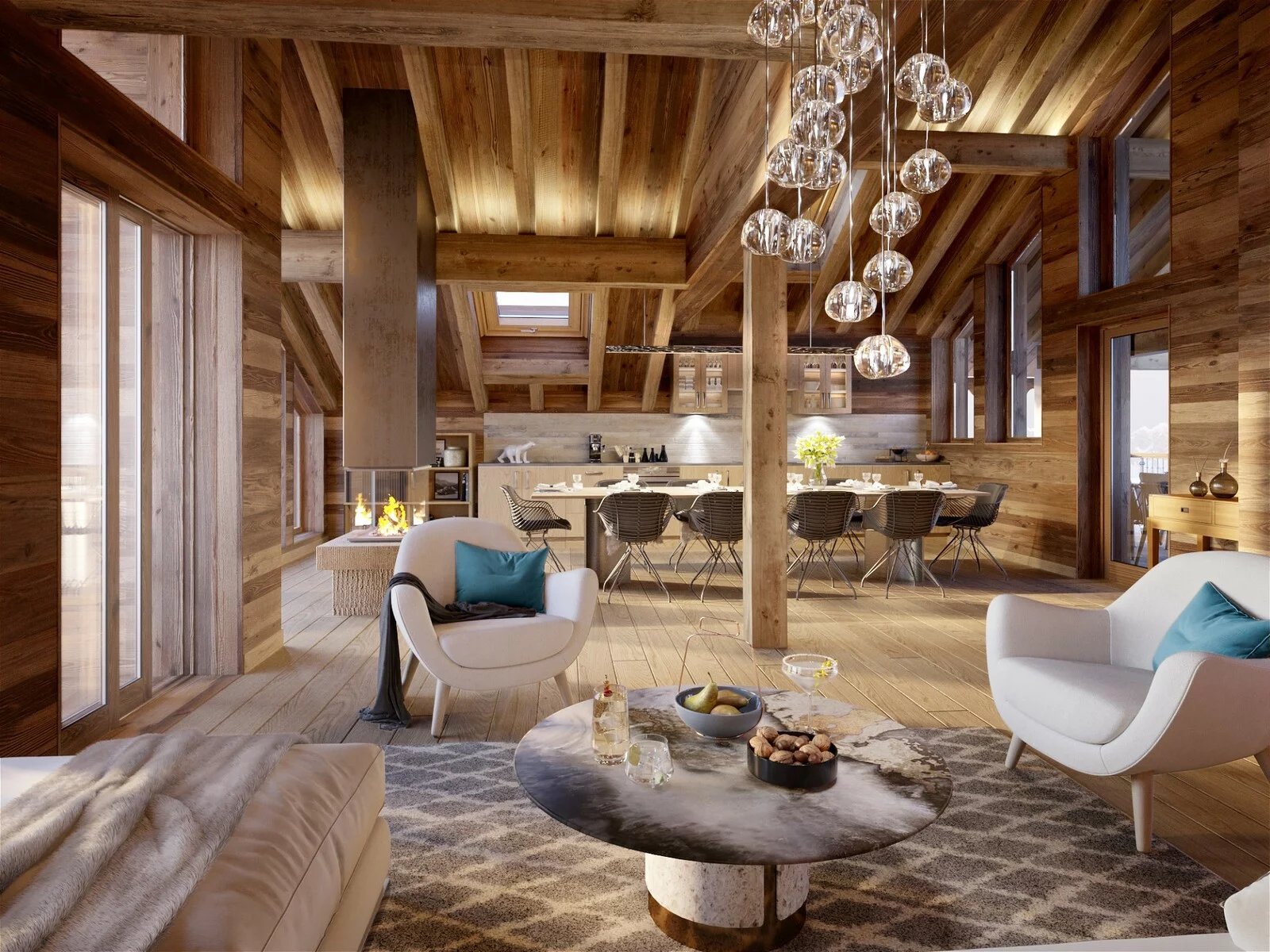 CHALET SLEEPS 10 IN AN INTIMATE HAMLET - WITH WELLNESS AREA