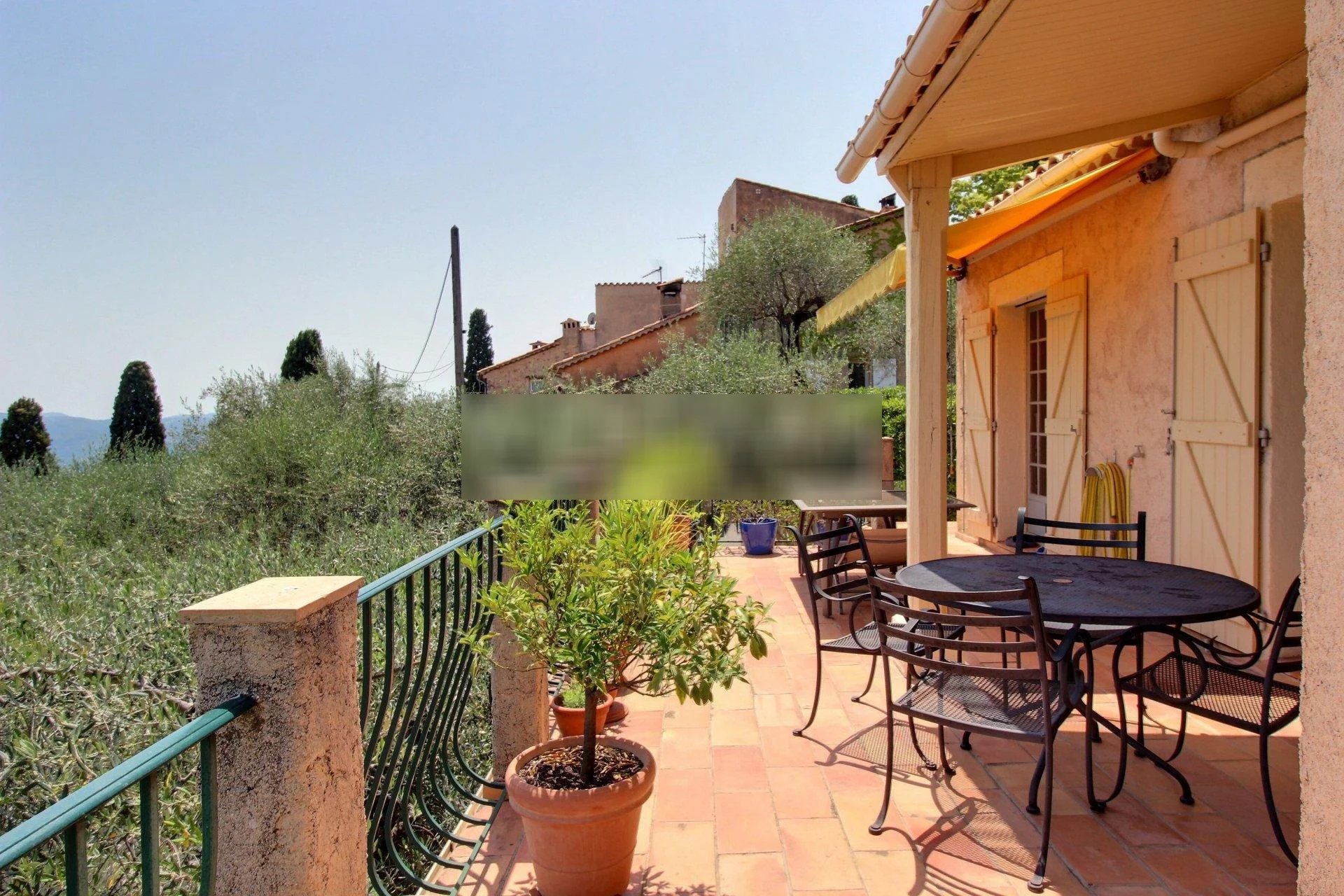 Charming provencal villa with panoramic sea and mountain views