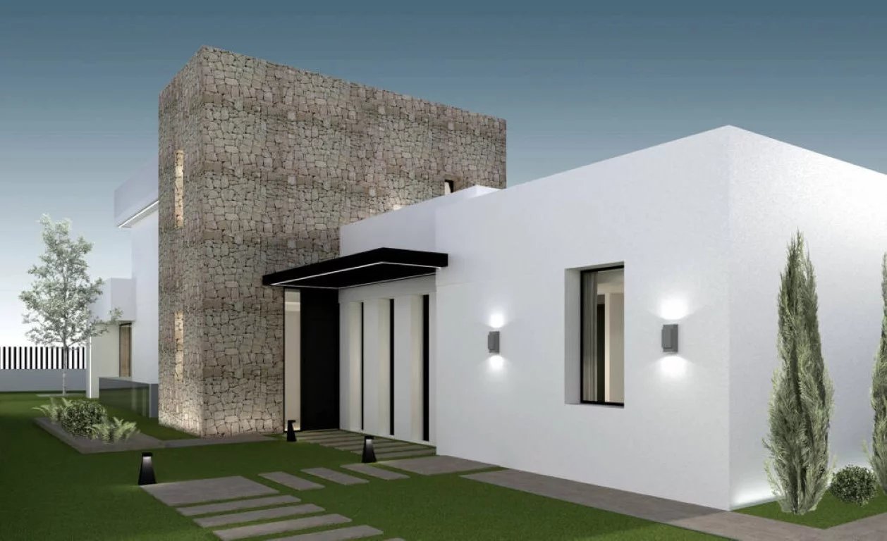 Modern new build villa for sale walking distance to the center of Moraira