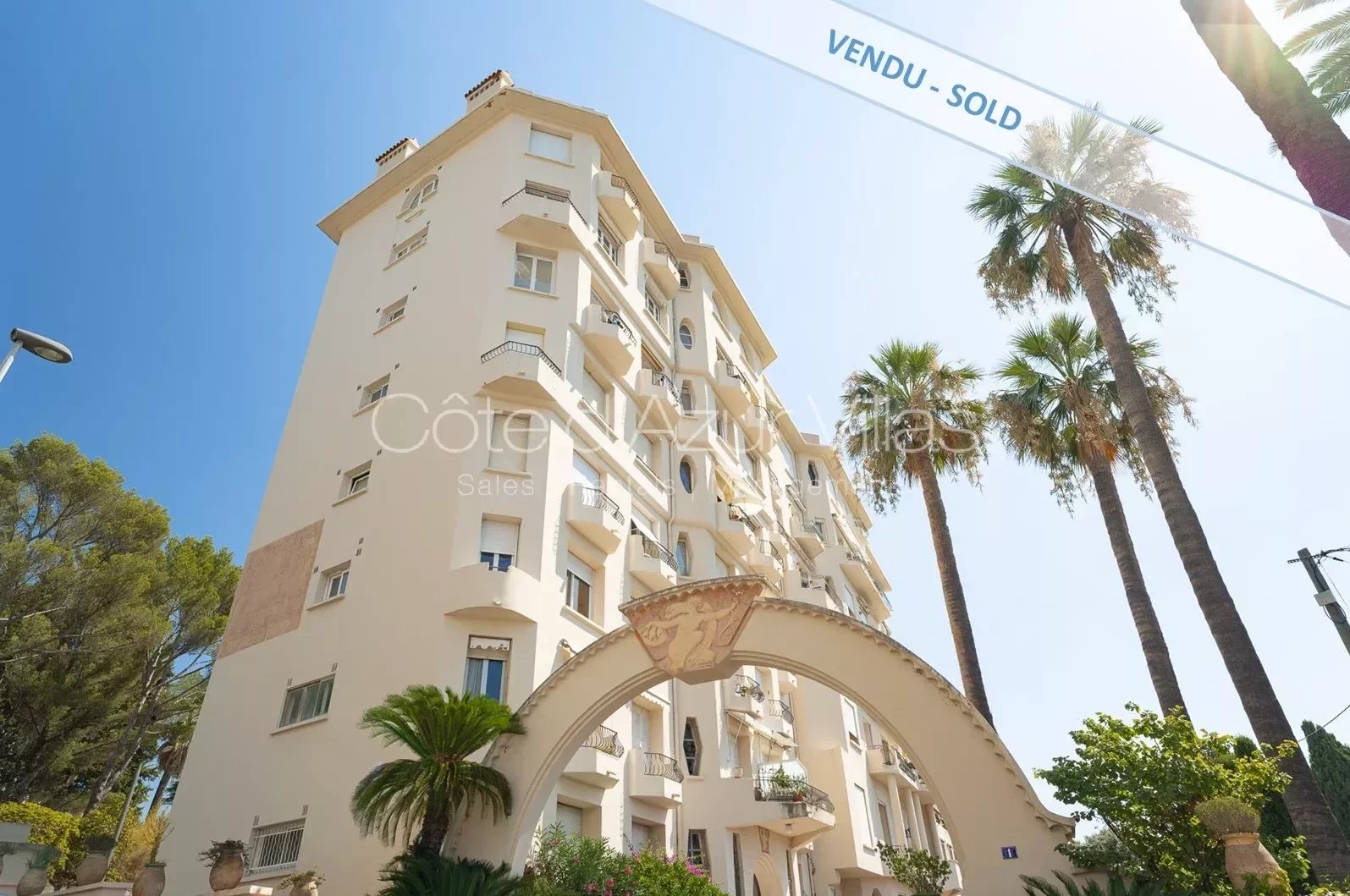 Cannes - Beautiful appartment with sea view 200m  from the beach