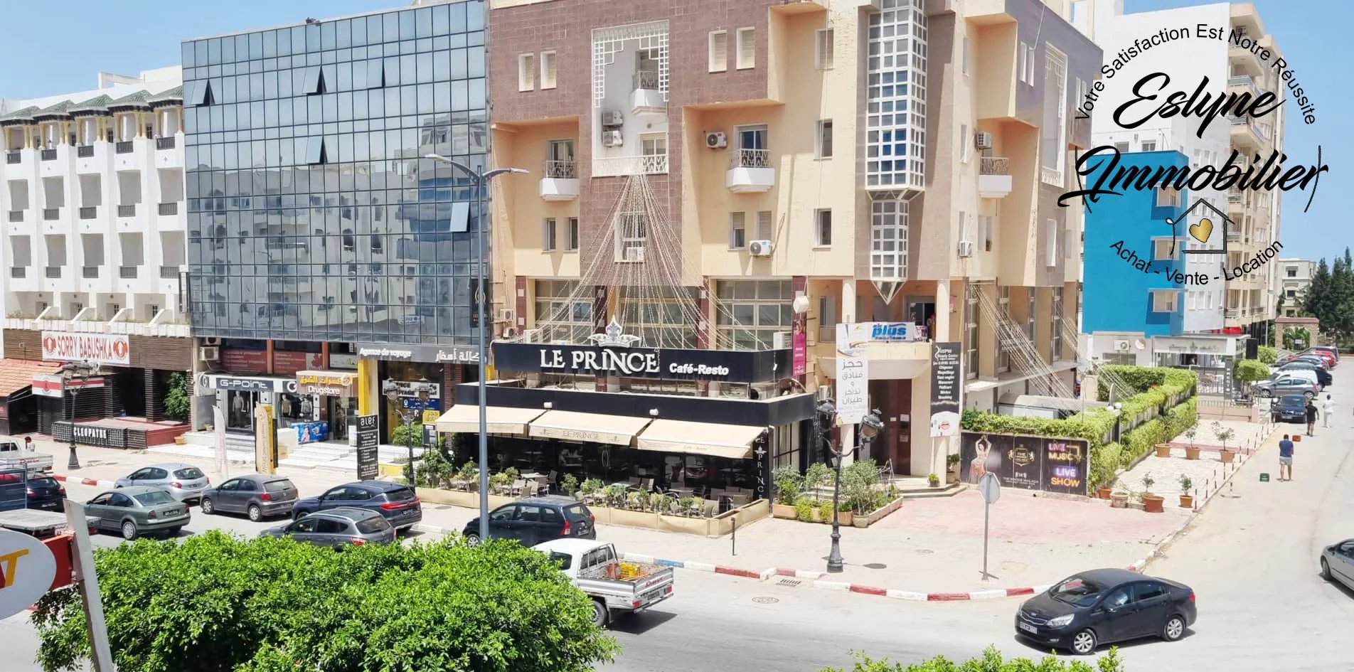 Joli Appartement S+2 à Hammam Sousse route touristique