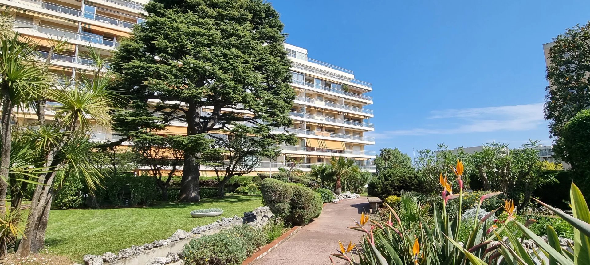 Nyrenoverad lägenhet i Cannes till salu Basse Californie Parc de la Croisette