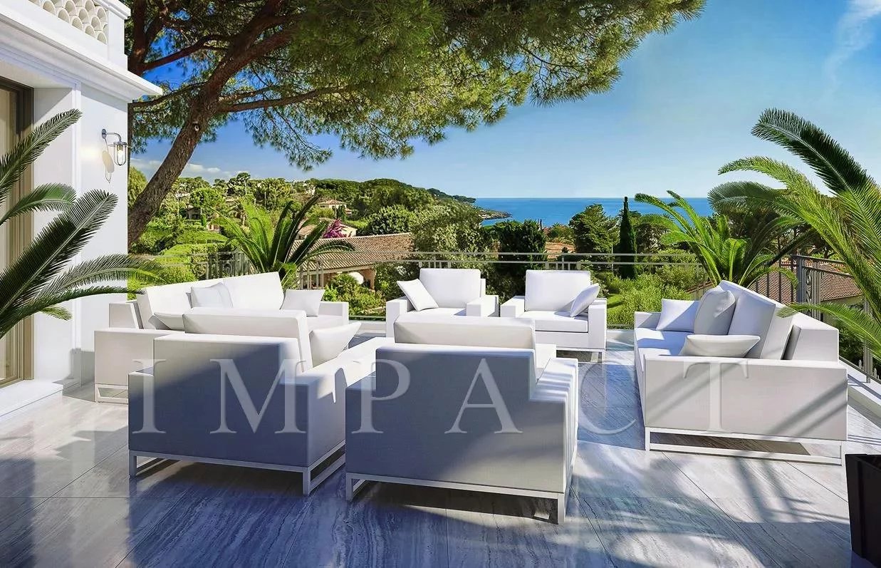 cap d'Antibes apartment sea view for sale