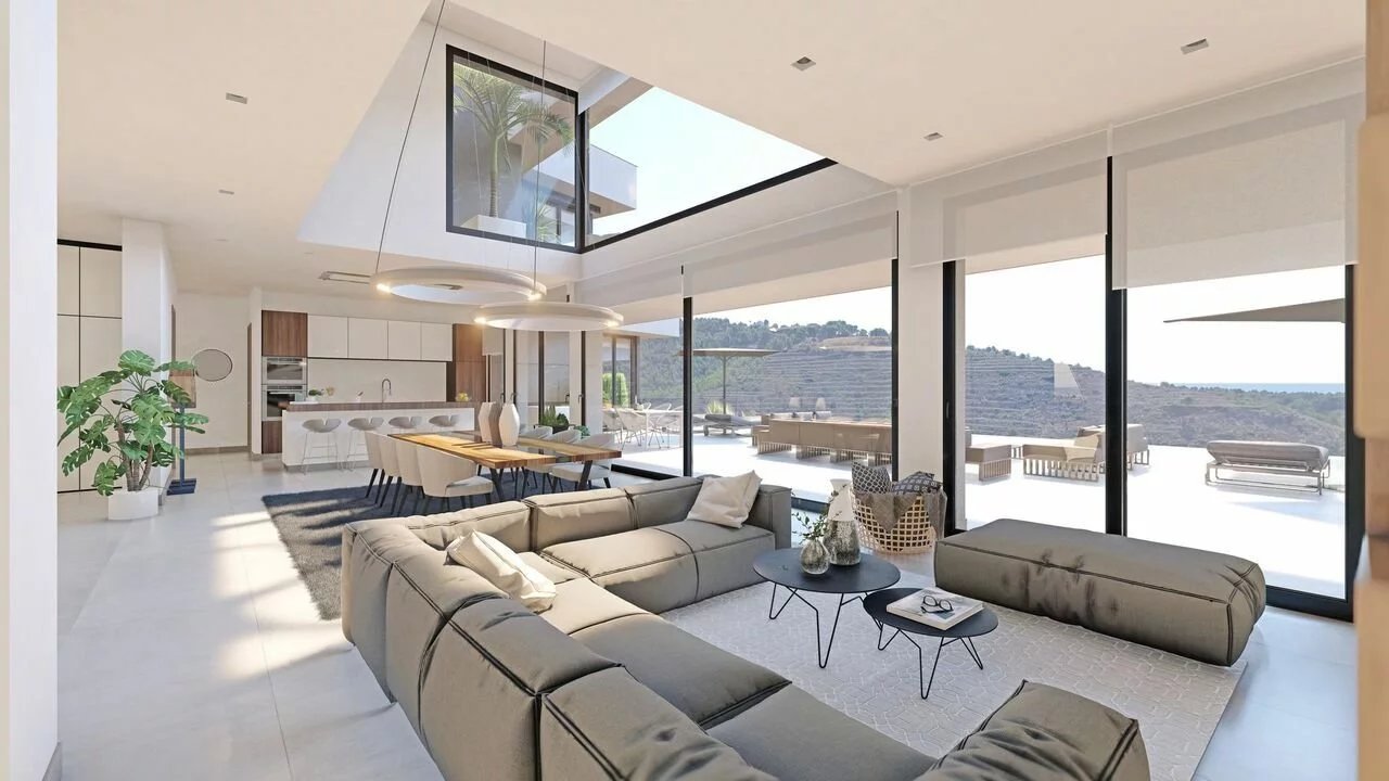 Moderne villa met panoramisch uitzicht in Calpe