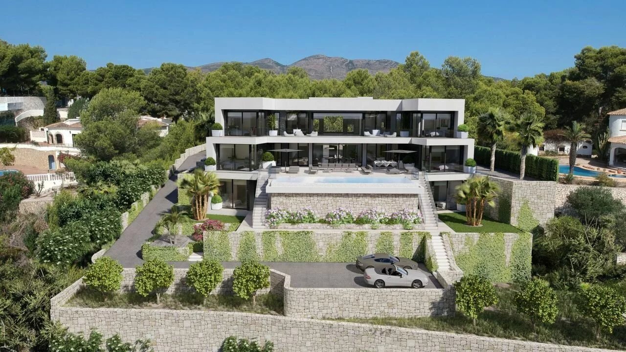 Moderne villa met panoramisch uitzicht in Calpe