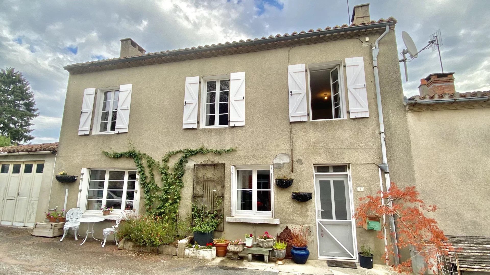 Renovated property in a French village