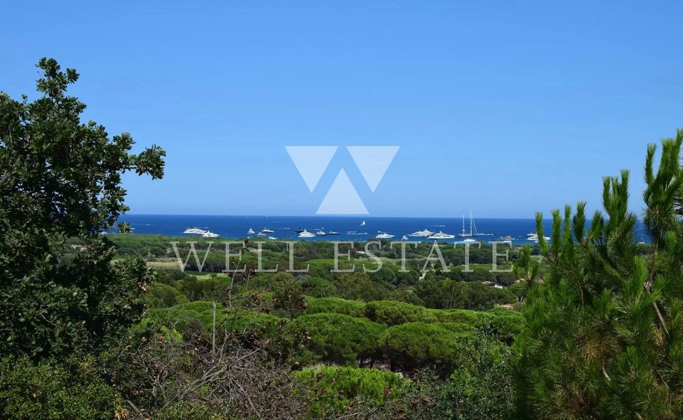 RAMATUELLE VILLA 330M2 ON 1 HECTARE NEAR THE BEACHES WITH PANORAMIC SEA VIEW