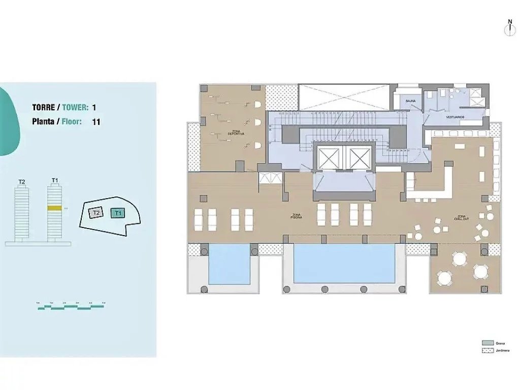 Prachtige ruime penthouse met zeezcht op 250 meter van het strand