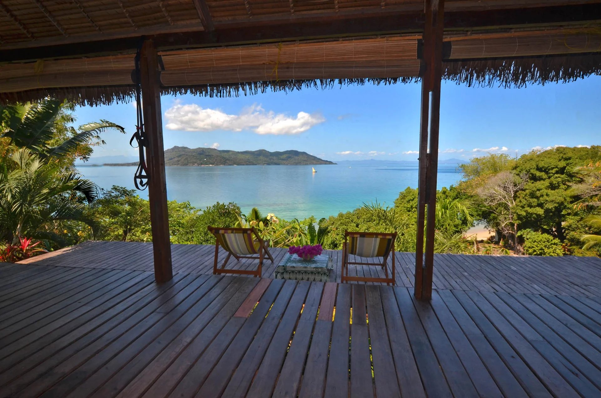 Jolie villa panoramique sur l'île de Nosy Komba