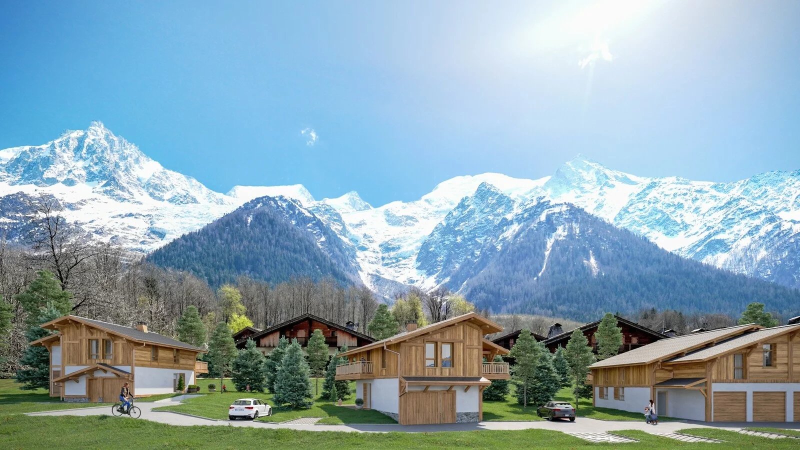 Sale Chalet Chamonix-Mont-Blanc Les Bossons