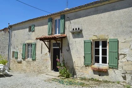 Large stone village house, gite and pool. B&B potential