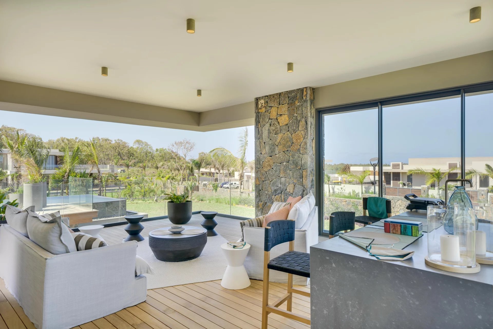 BEAU CHAMP - New villa on a golf course with partial sea view - 4 bedrooms