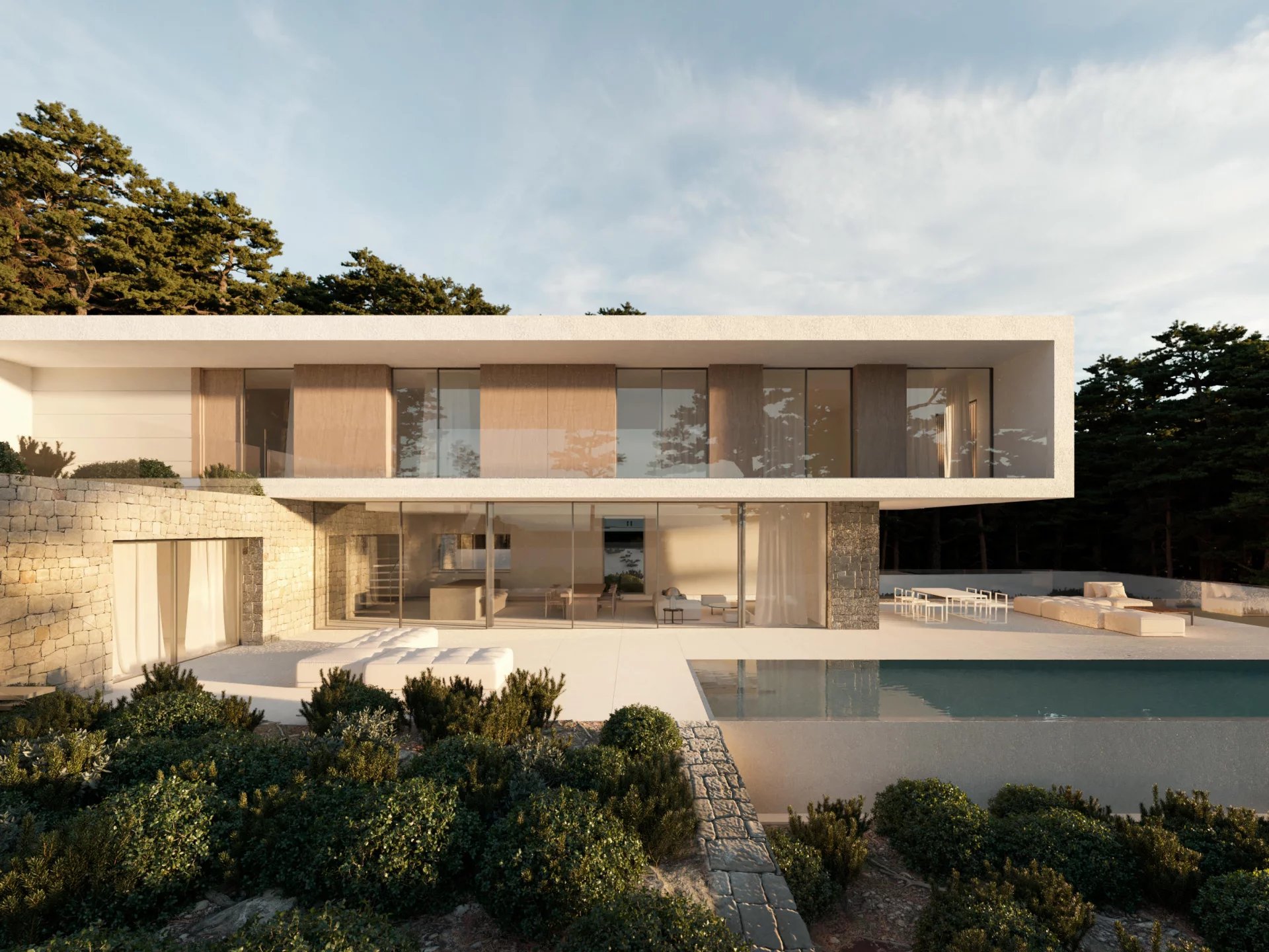 Prachtige luxe villa met uitzicht op zee in Moraira