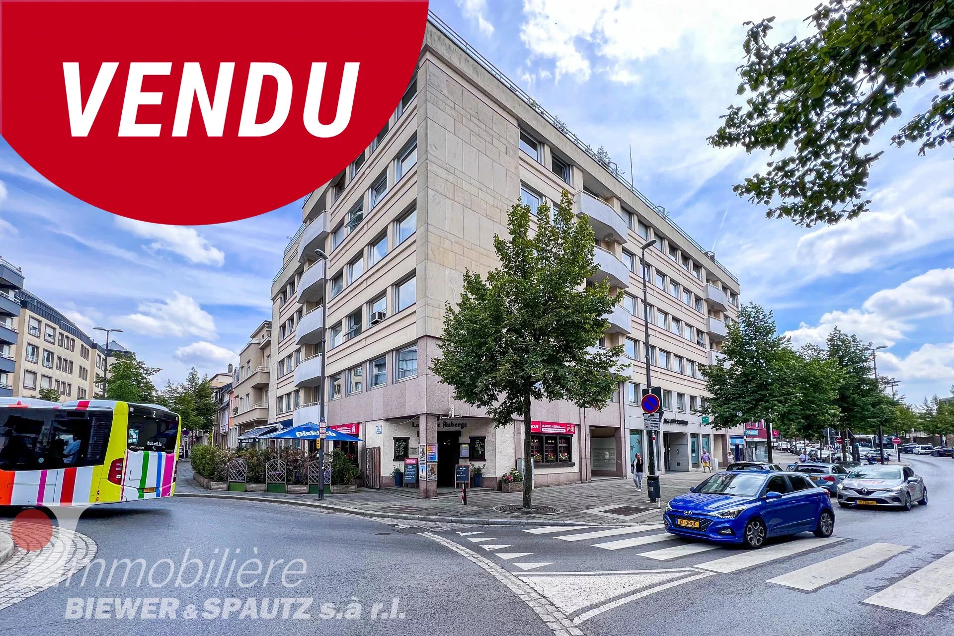 SOLD - Apartment with 2 bedrooms in Bonnevoie