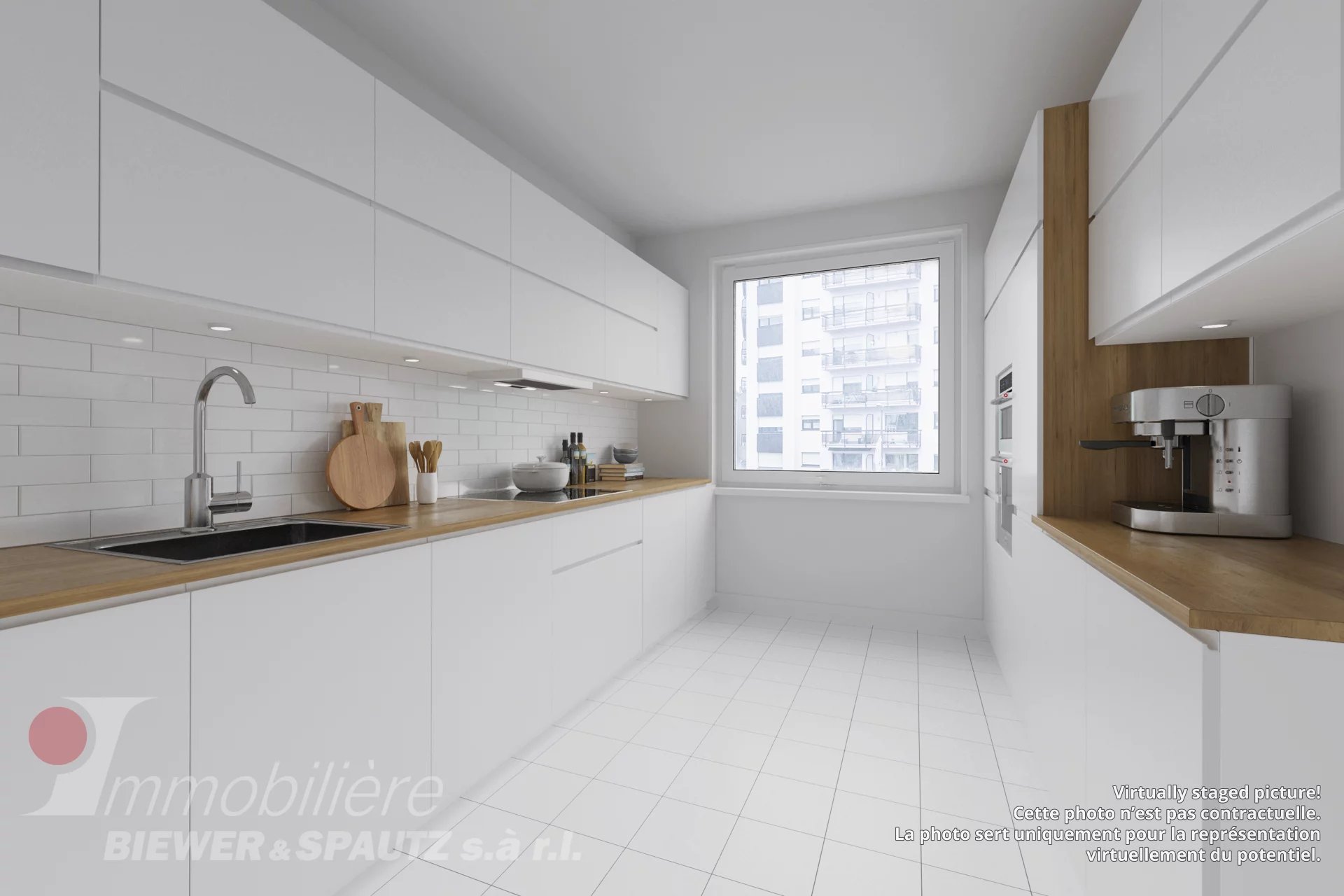 UNDER SALES AGREEMENT - Apartment with 2 bedrooms in Bonnevoie