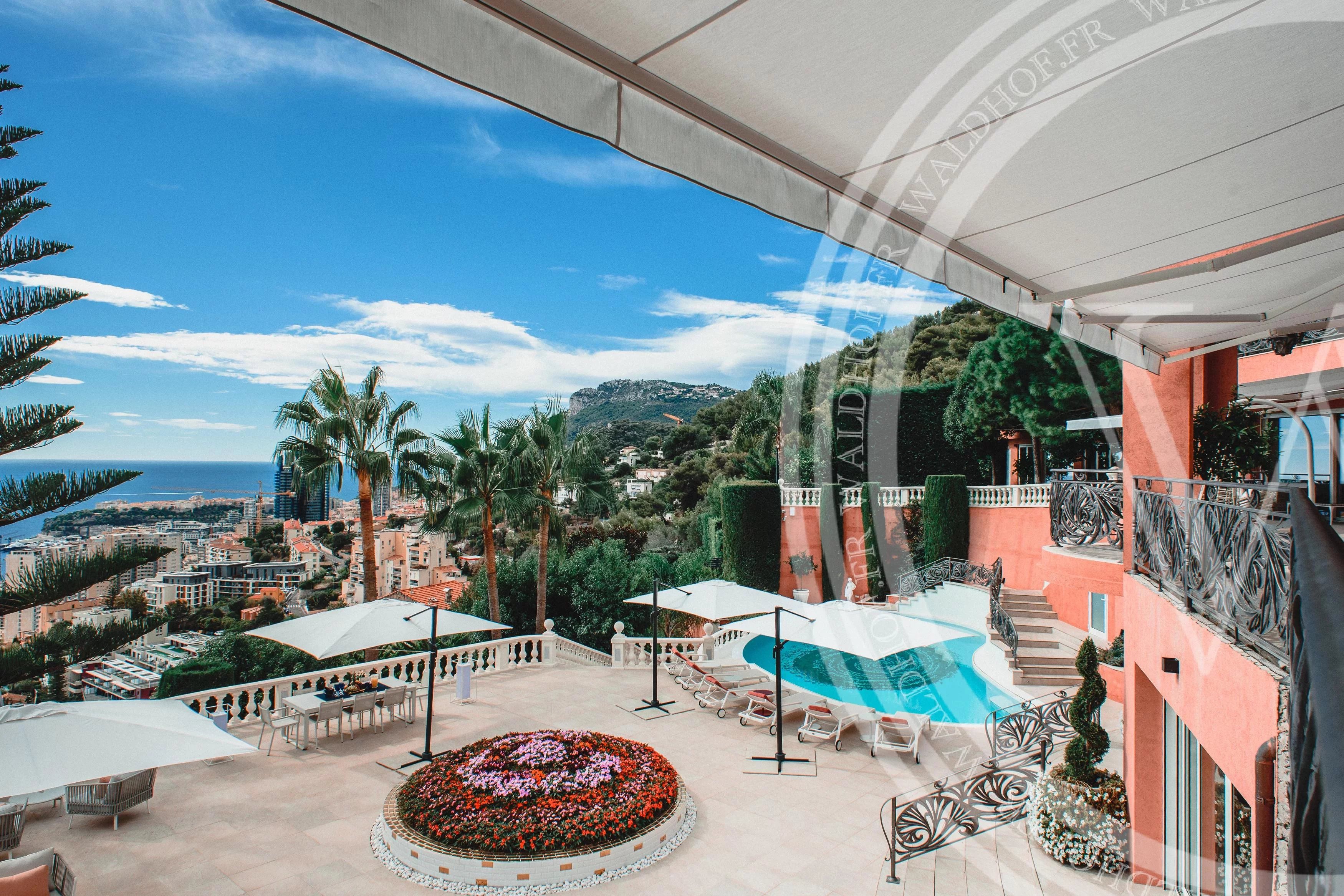 Newly renovated mansion above Monaco
