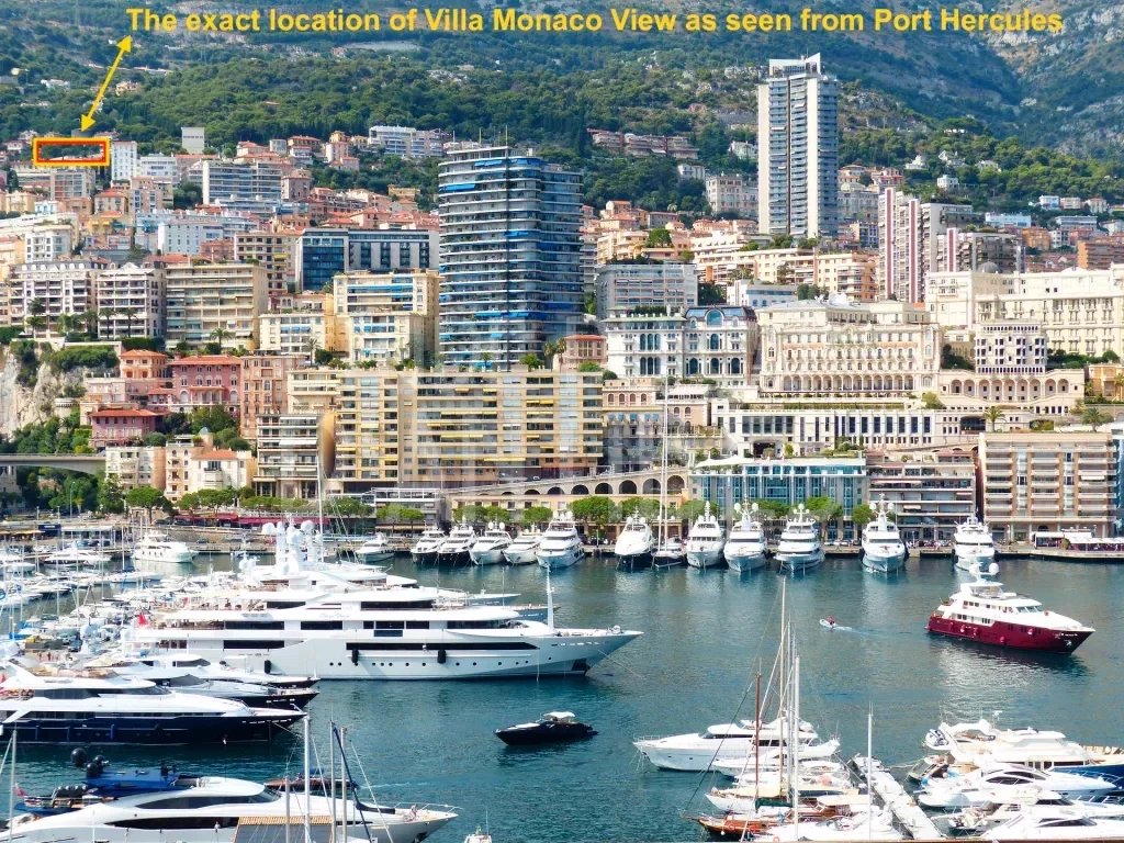 Aux portes de Monaco - villa vue mer à vendre