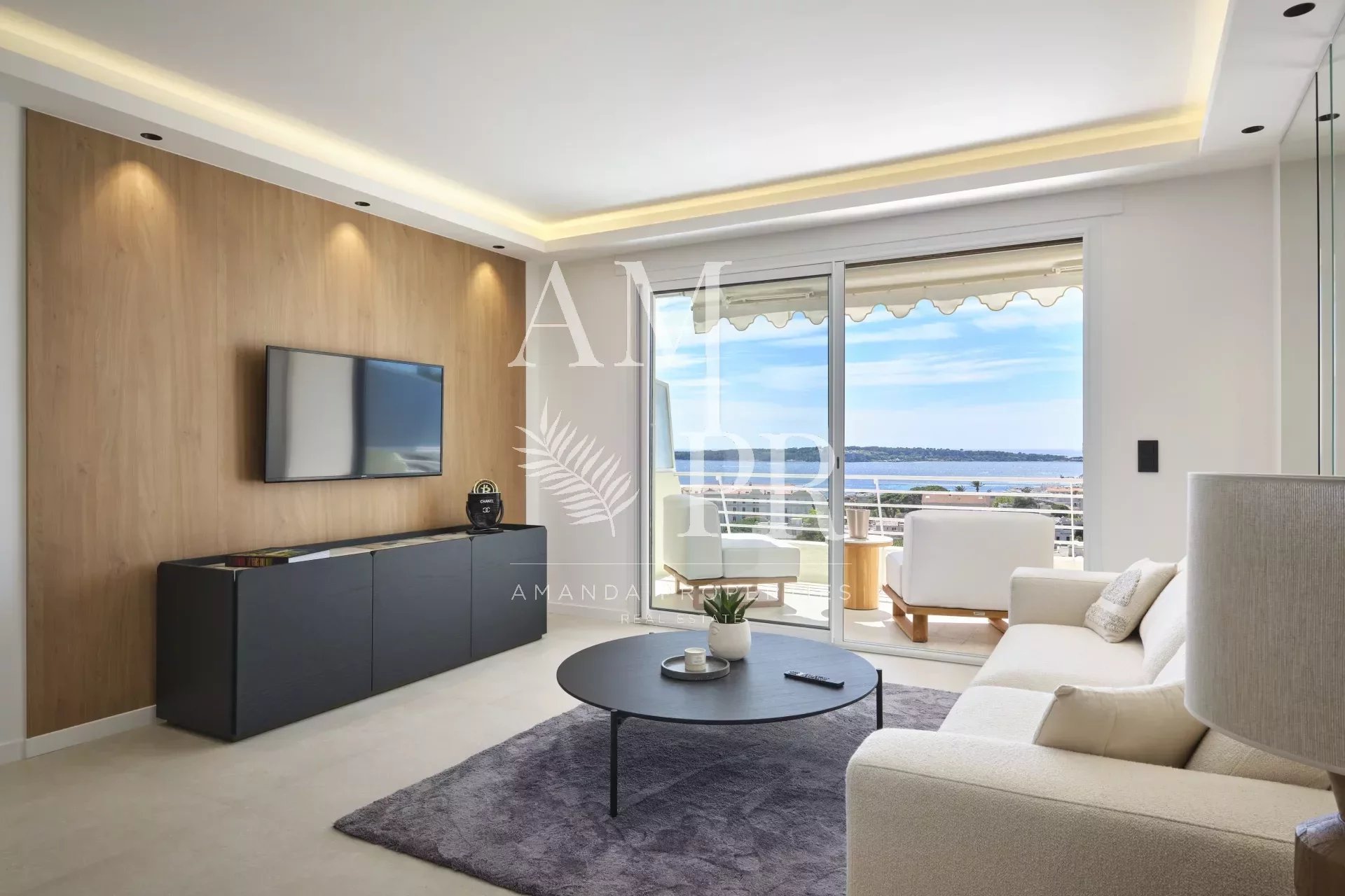 Cannes Basse Californie - Appartement 3 pièces de 70 m2 - Vue mer Panoramique