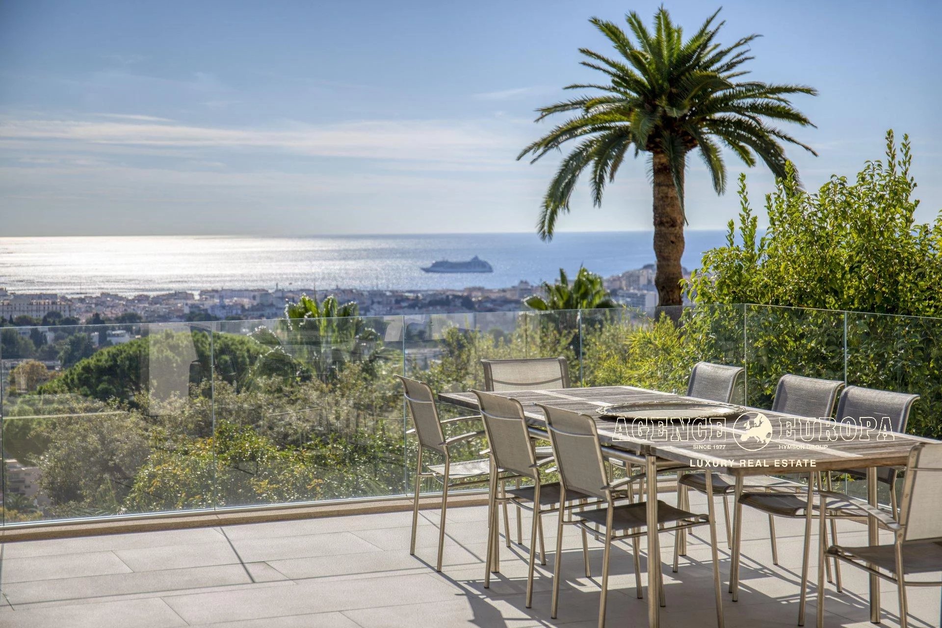 LE CANNET RESIDENTIAL - ELEGANT PRIVATE MANSION - SEA VIEW