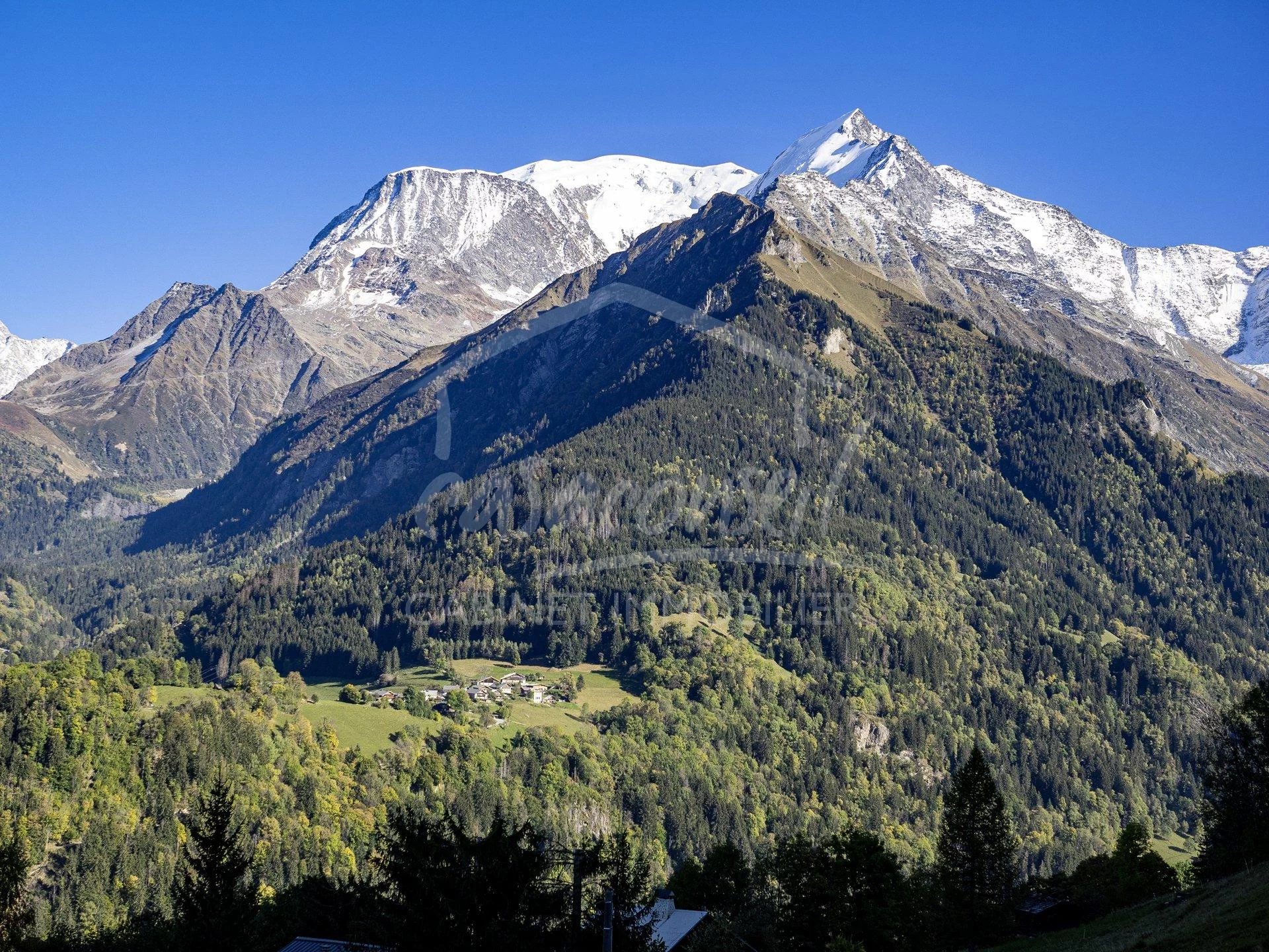 St.Nicolas de Véroce- Duplex with Mt Blanc view