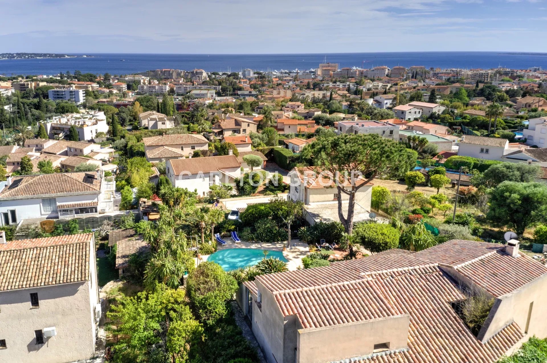 Golfe Juan - Villa with Pool and sea view