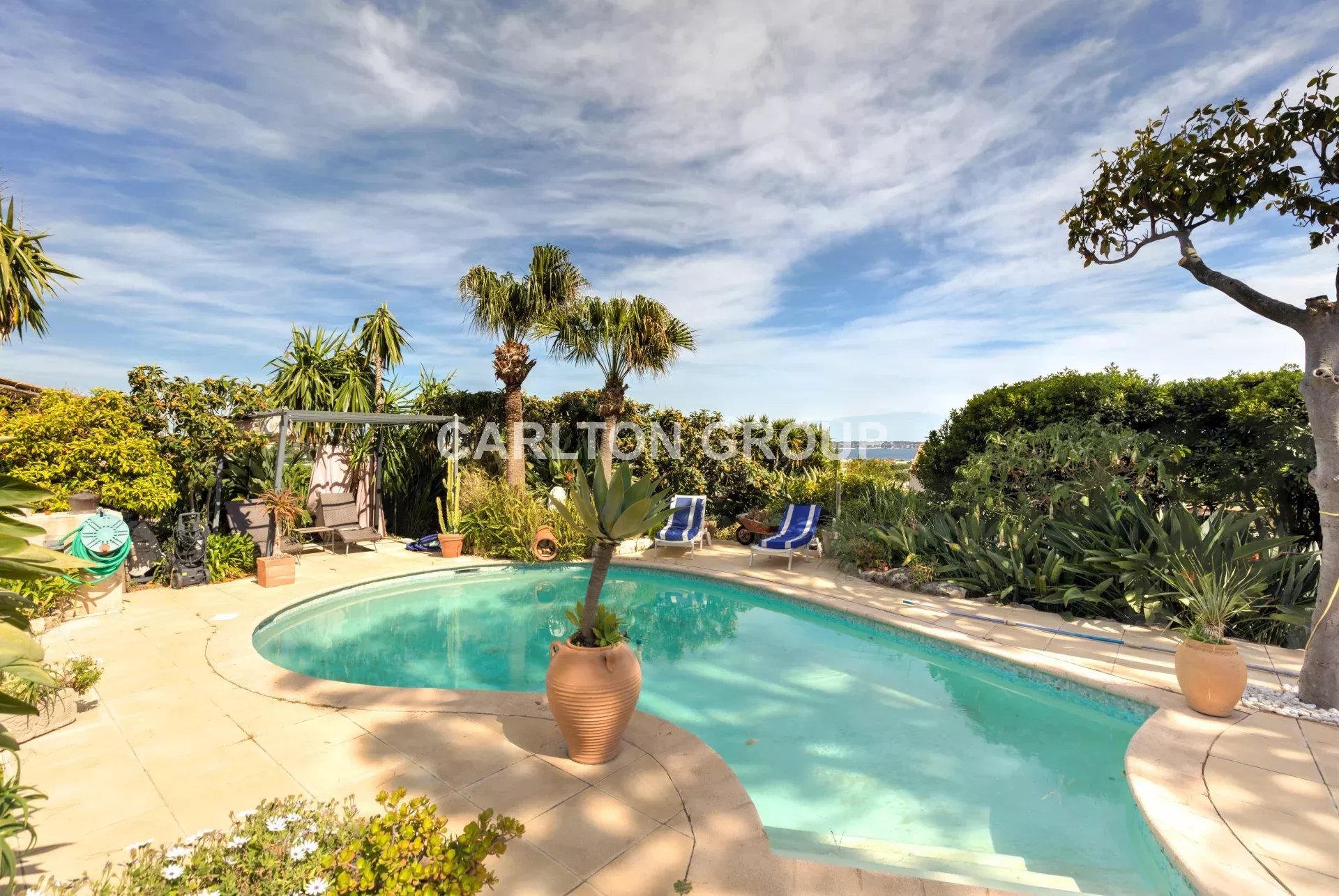 Golfe Juan - Villa with Pool and sea view