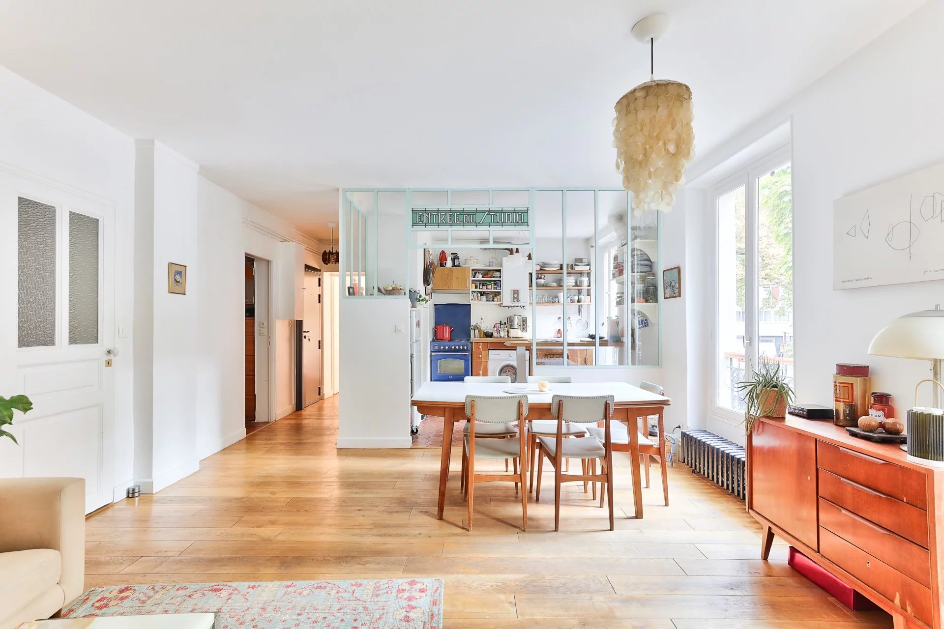 Achat Appartement, Surface de 54.1 m²/ Total carrez : 54 m², 3 pièces, Paris 19ème (75019)