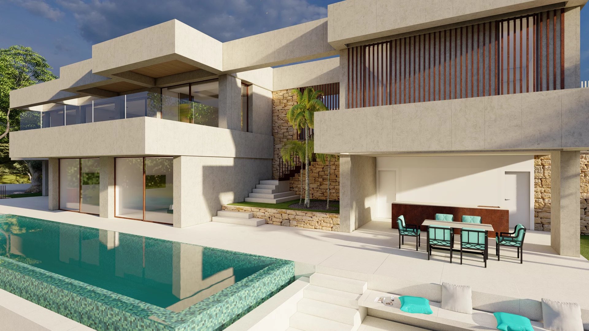 Villa de luxe de nouvelle construction à côté du golf à Altea