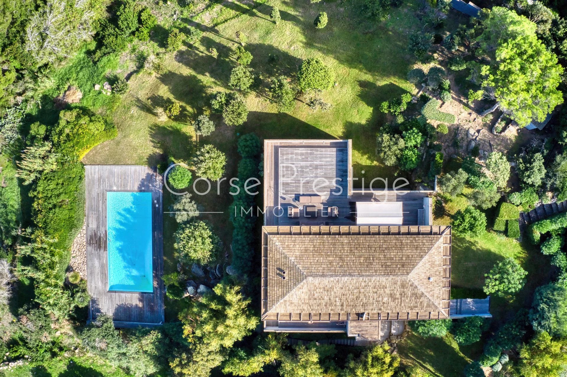 villa for rent bonifacio - private domain golf de sperone image3