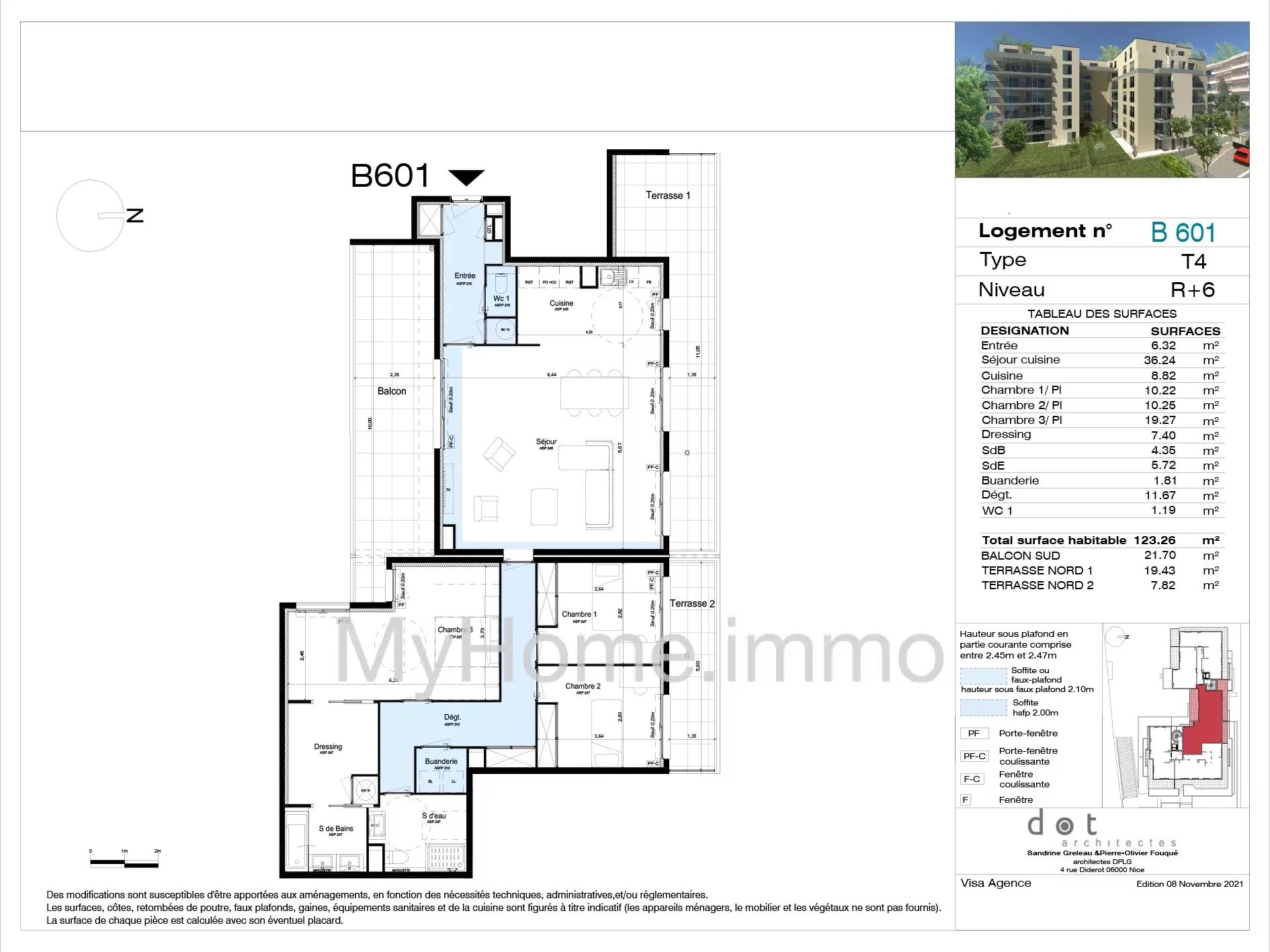 Vente Appartement 123m² 4 Pièces à Juan les Pins (06160) - Myhome.Immo