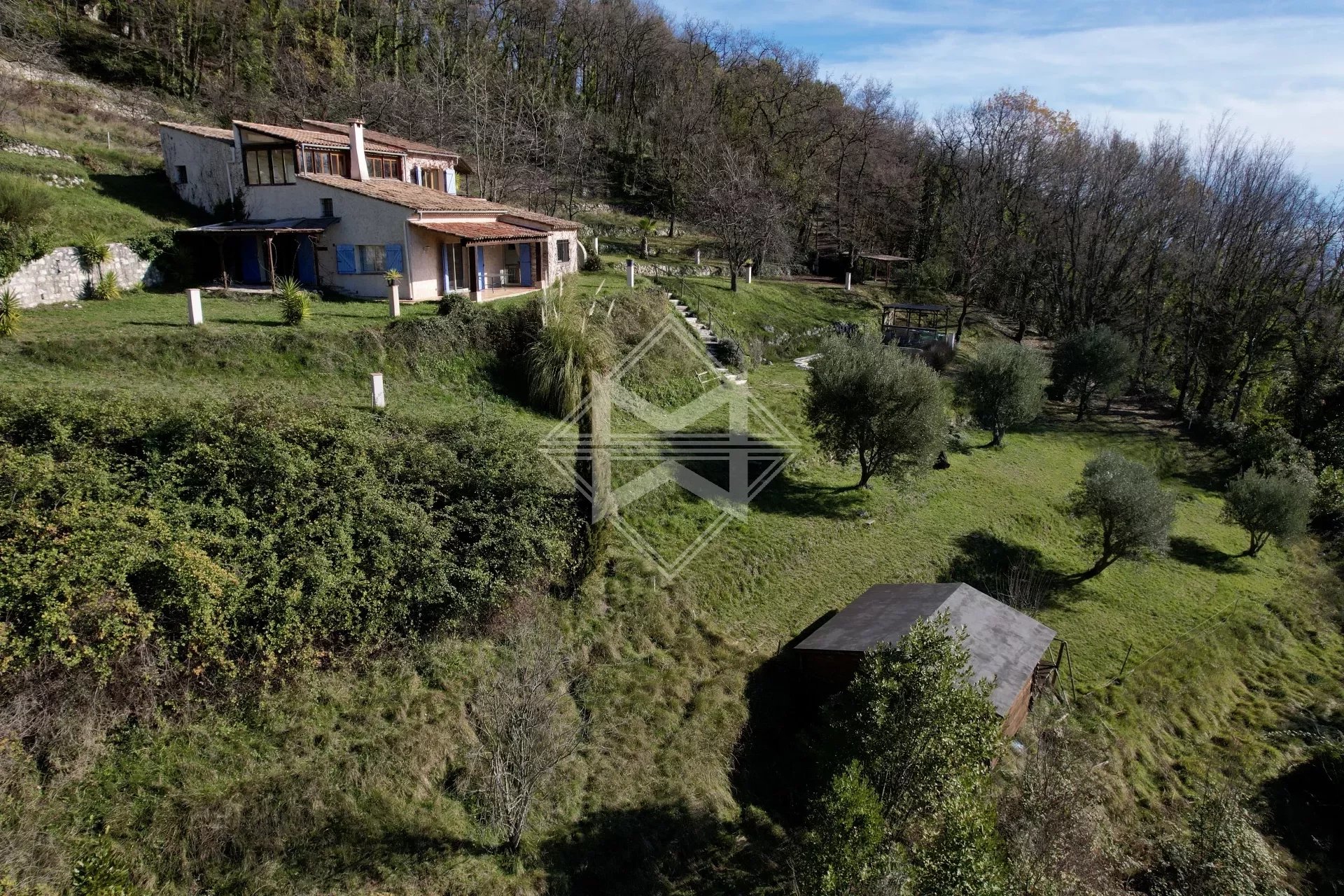Villa with panoramic view